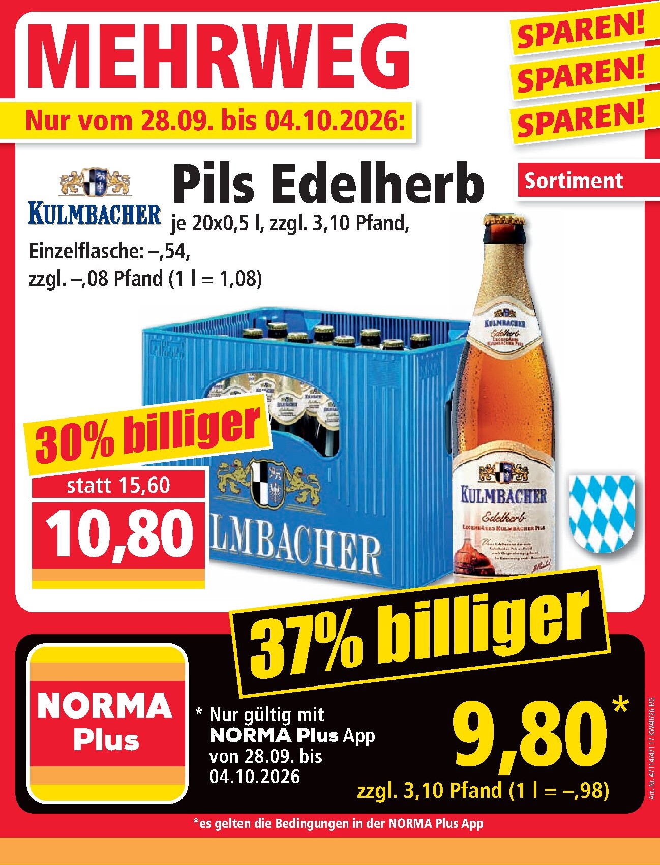 norma - Norma Prospekt – von Montag 28.09.2026 bis Samstag 03.10.2026 - page: 19