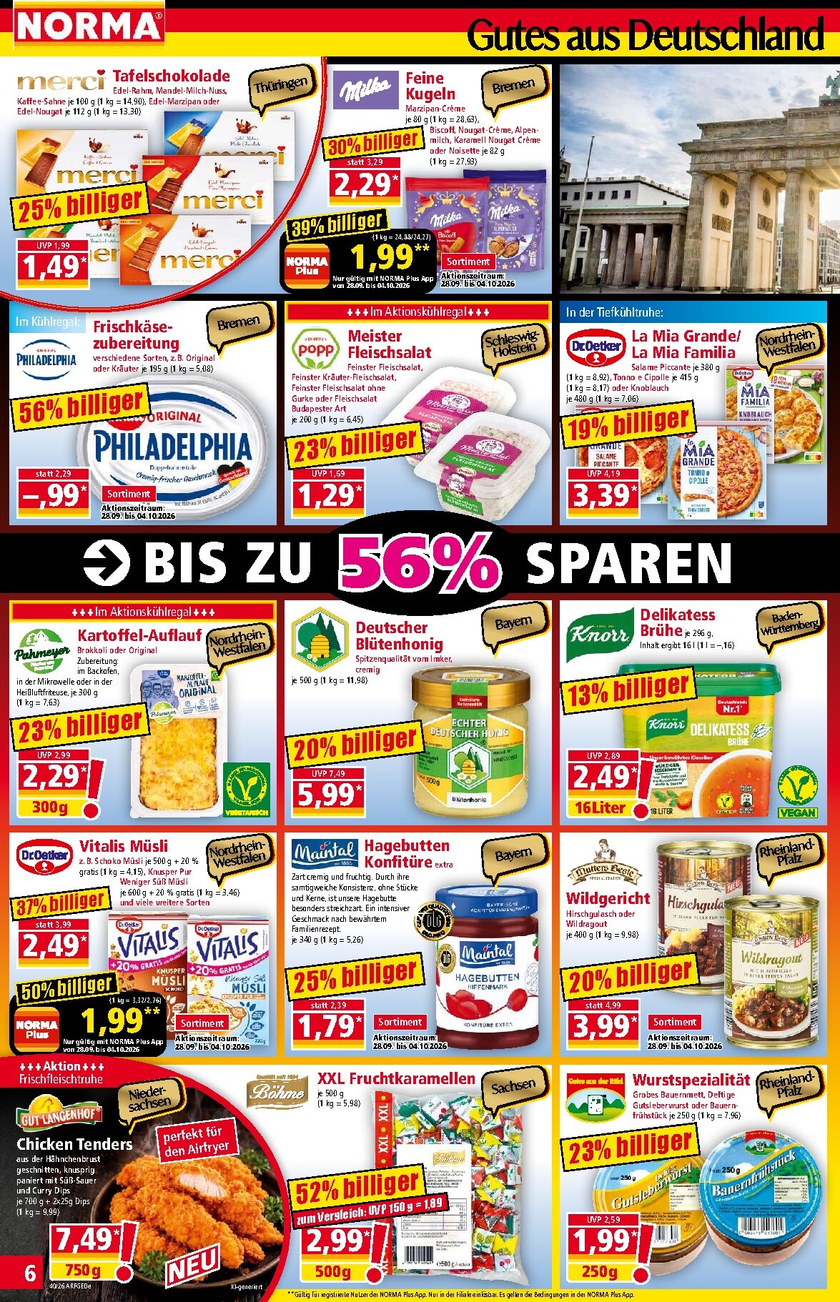 norma - Norma Prospekt – von Montag 28.09.2026 bis Samstag 03.10.2026 - page: 6