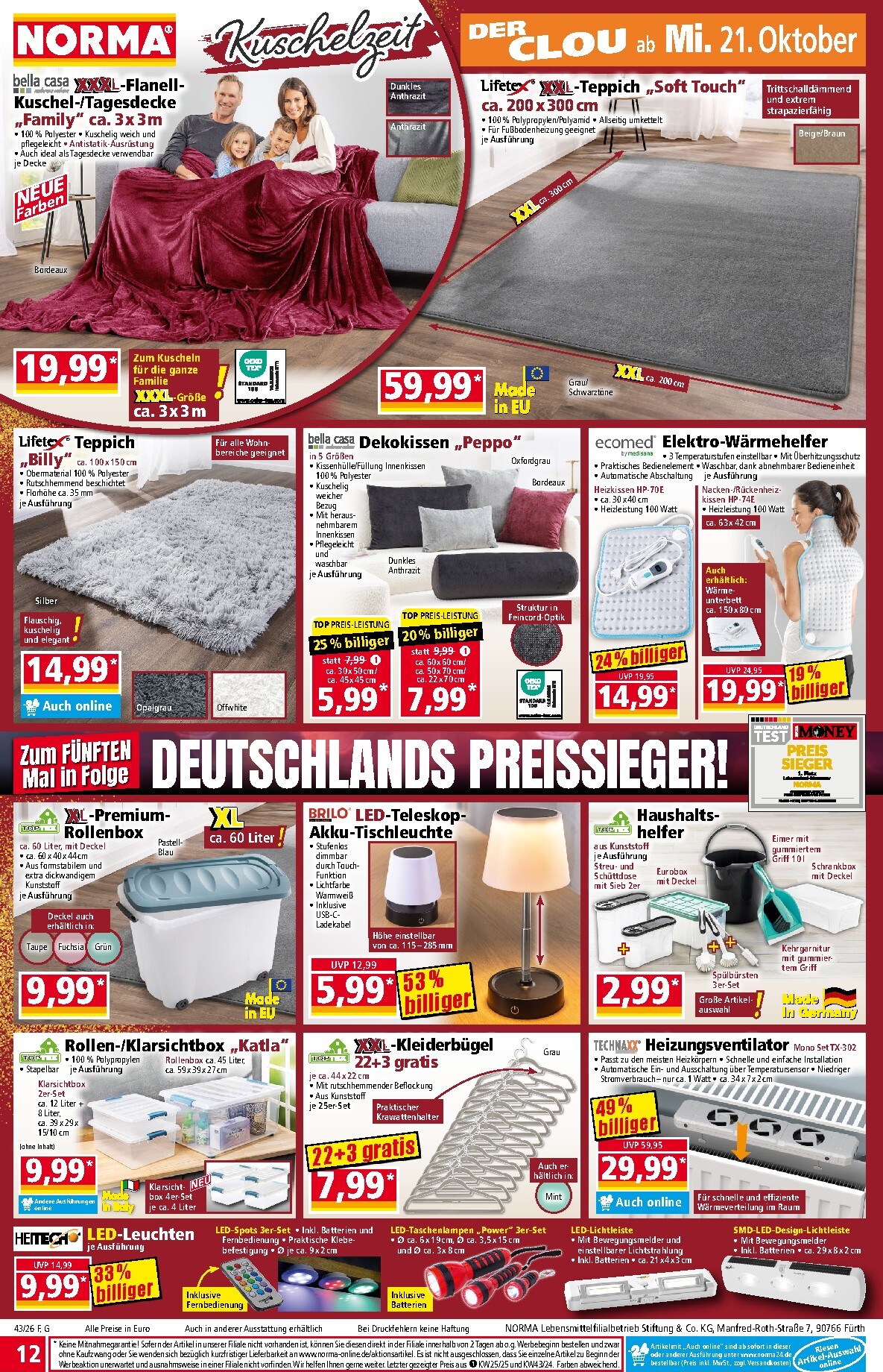 norma - Norma Prospekt nächste Woche – von Montag 19.10.2026 bis Samstag 24.10.2026 - page: 12