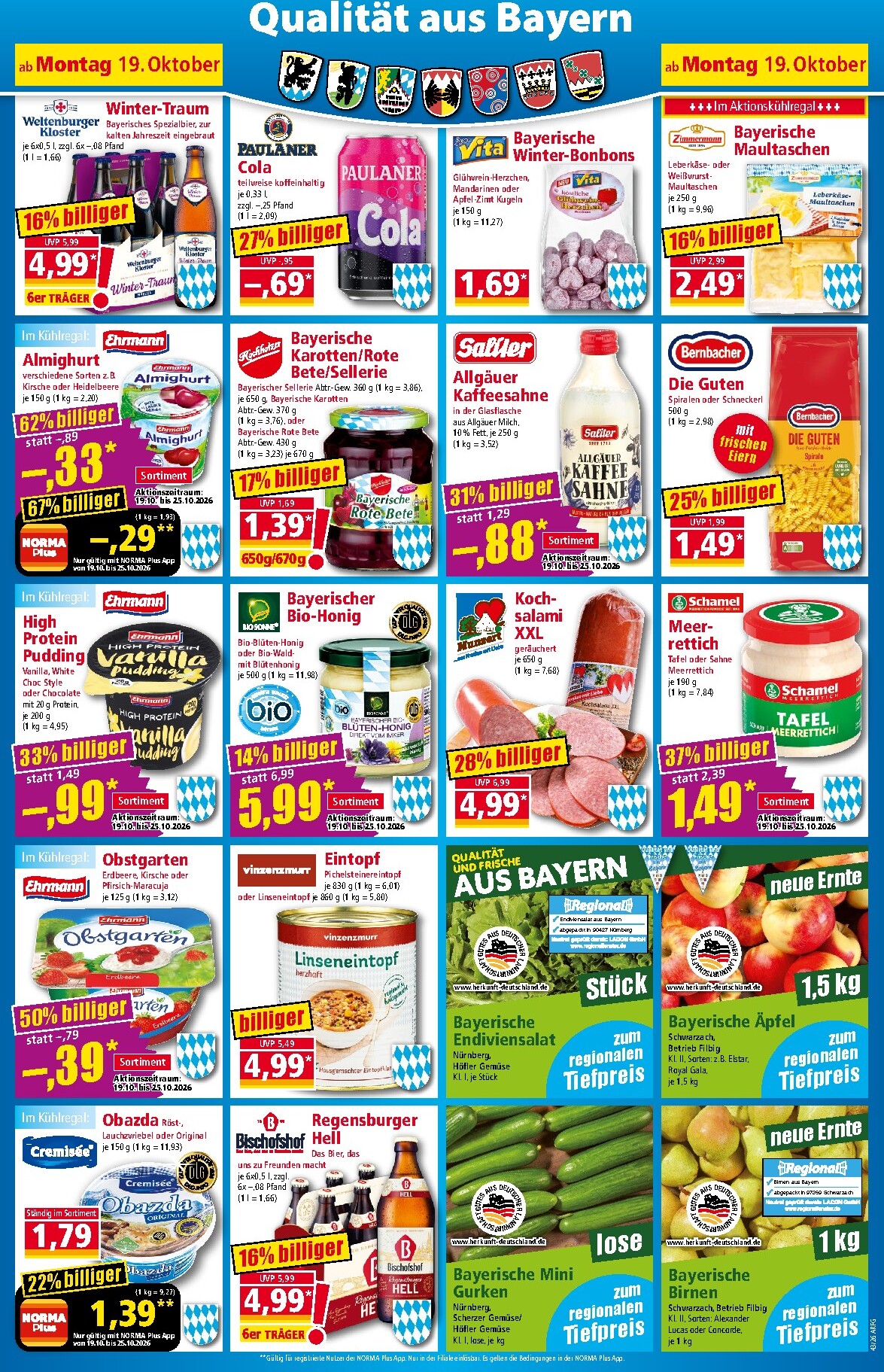 norma - Norma Prospekt nächste Woche – von Montag 19.10.2026 bis Samstag 24.10.2026 - page: 16