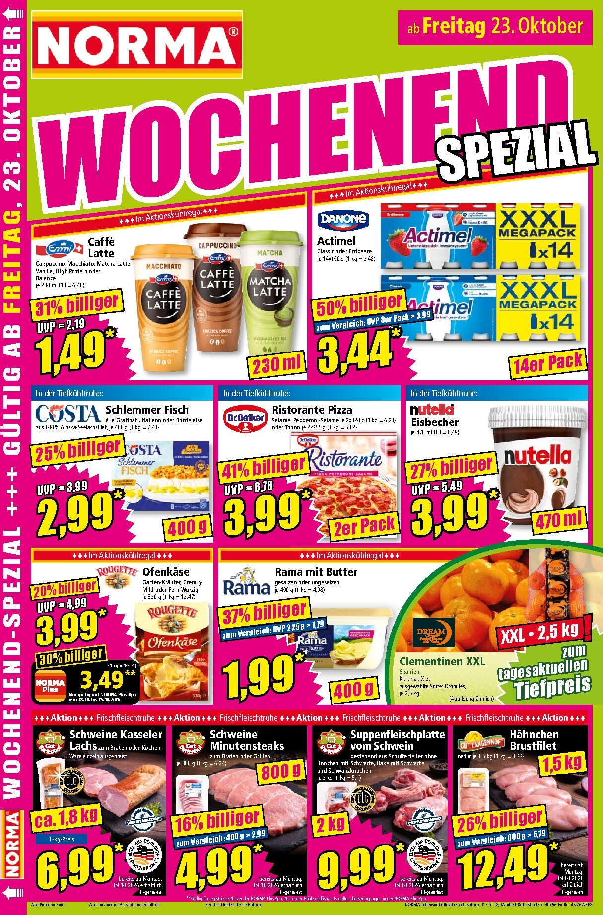 norma - Norma Prospekt nächste Woche – von Montag 19.10.2026 bis Samstag 24.10.2026 - page: 14