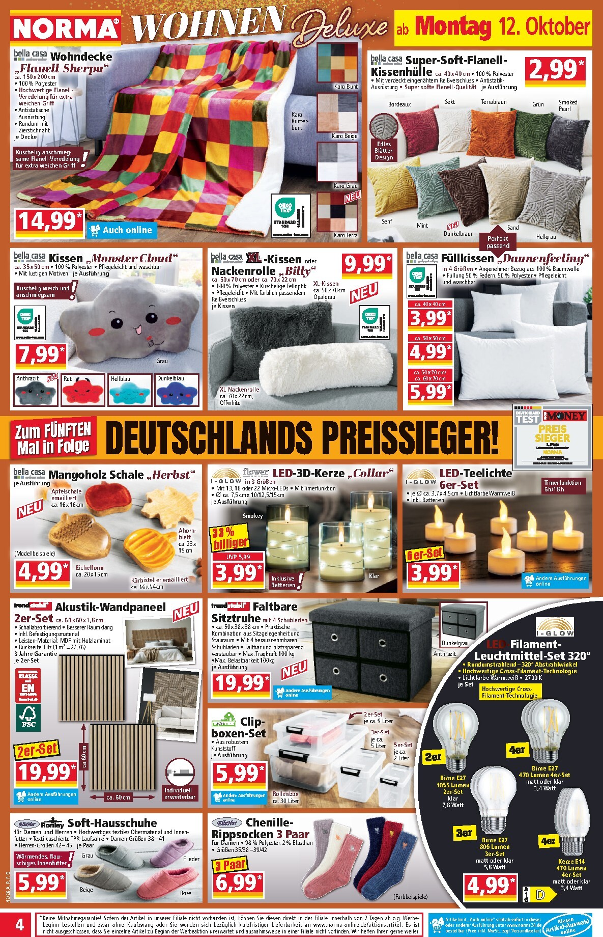 norma - Norma Prospekt – von Montag 12.10.2026 bis Samstag 17.10.2026 - page: 4