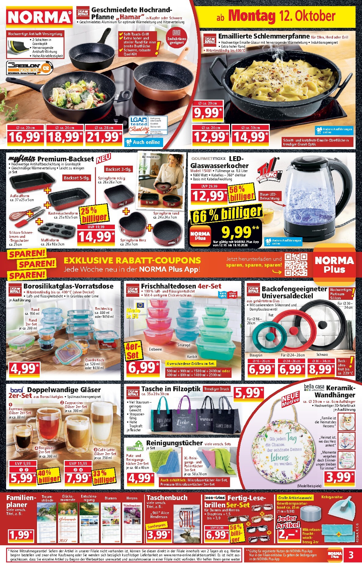 norma - Norma Prospekt – von Montag 12.10.2026 bis Samstag 17.10.2026 - page: 3