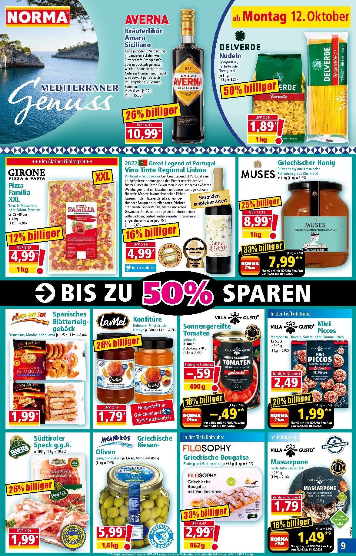 norma - Norma Prospekt – von Montag 12.10.2026 bis Samstag 17.10.2026 - page: 9