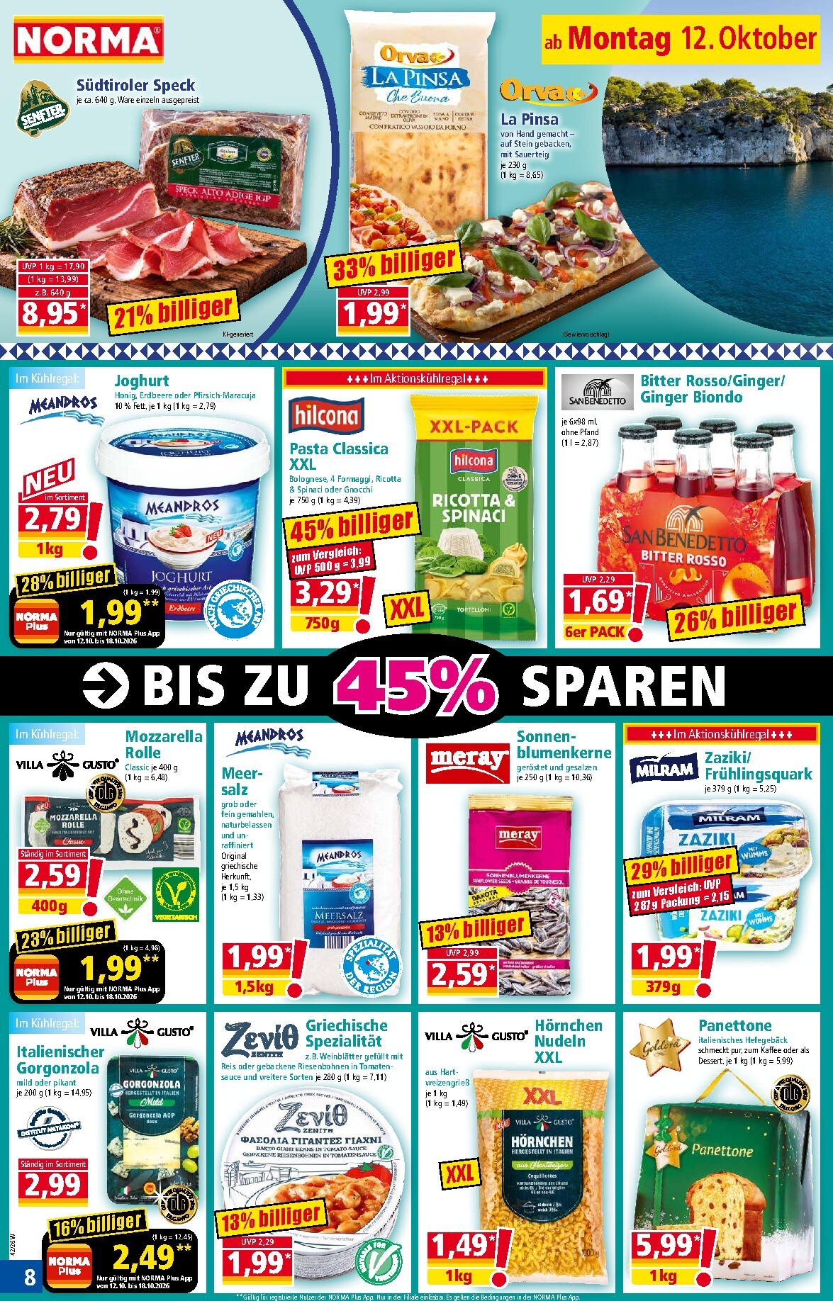norma - Norma Prospekt – von Montag 12.10.2026 bis Samstag 17.10.2026 - page: 8