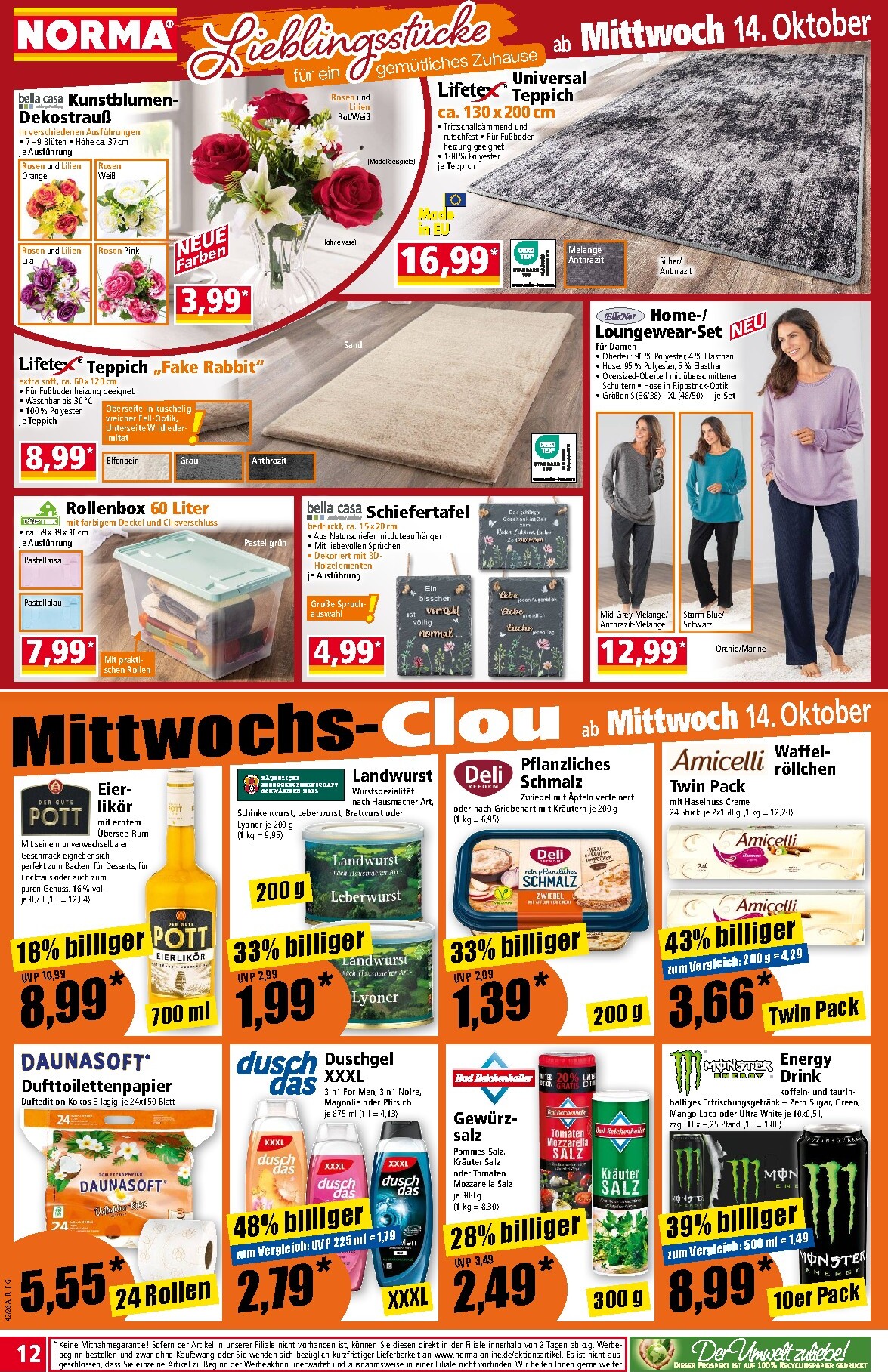 norma - Norma Prospekt – von Montag 12.10.2026 bis Samstag 17.10.2026 - page: 12