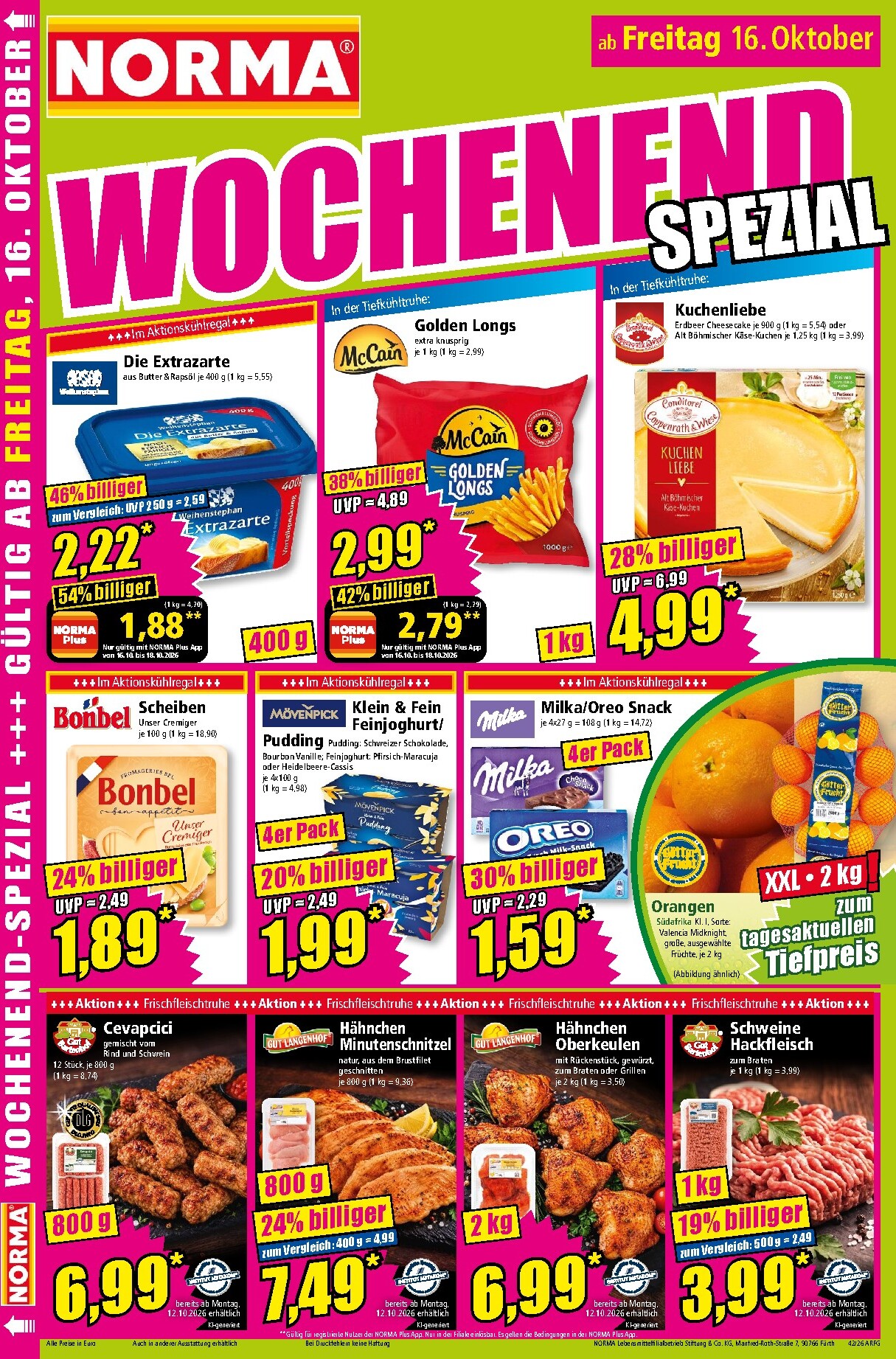 norma - Norma Prospekt – von Montag 12.10.2026 bis Samstag 17.10.2026 - page: 16