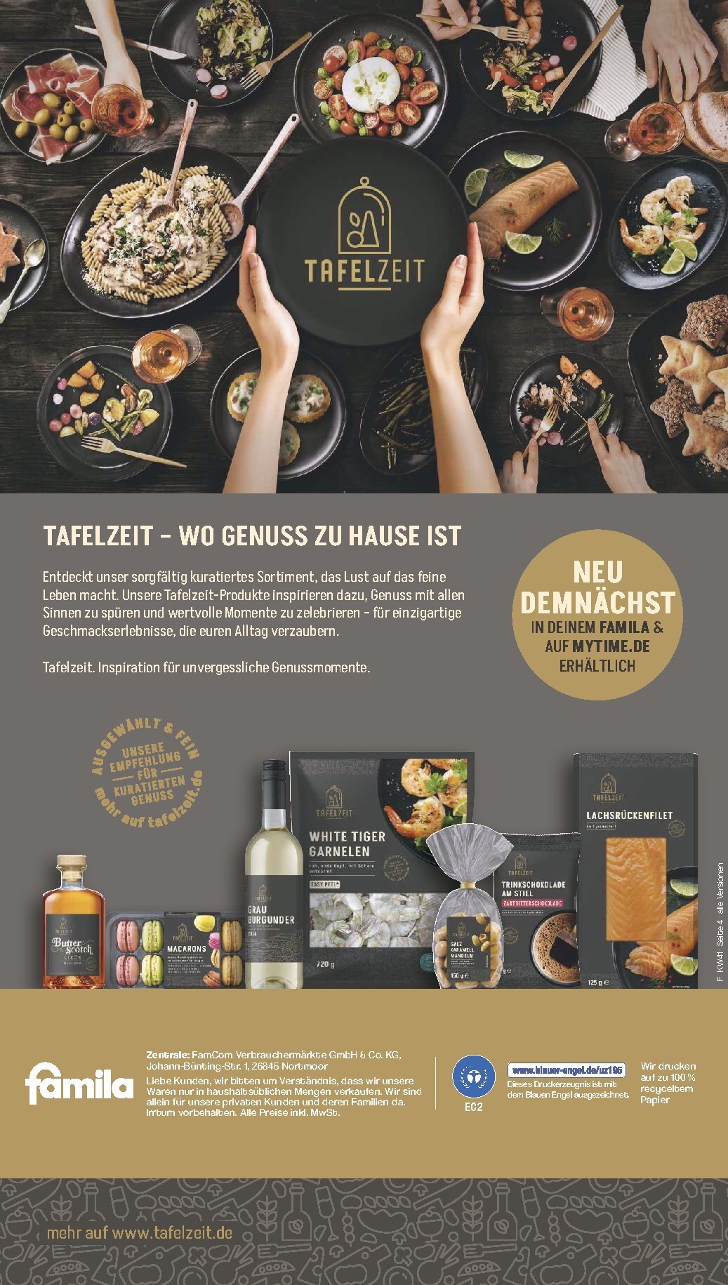 famila-nordwest - Famila Nordwest - Tafelzeit Prospekt nächste Woche – von Montag 05.10.2026 bis Samstag 10.10.2026 - page: 4