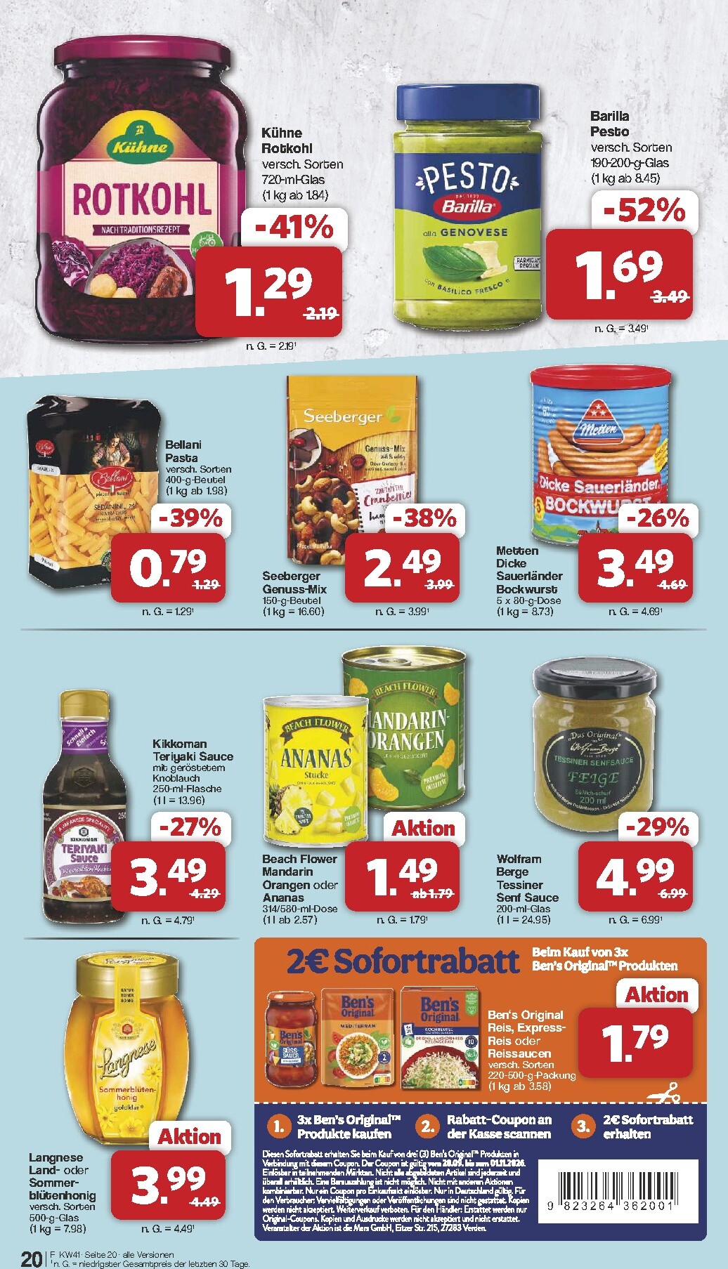 famila-nordwest - Famila Nordwest Prospekt nächste Woche – von Montag 05.10.2026 bis Samstag 10.10.2026 - page: 20