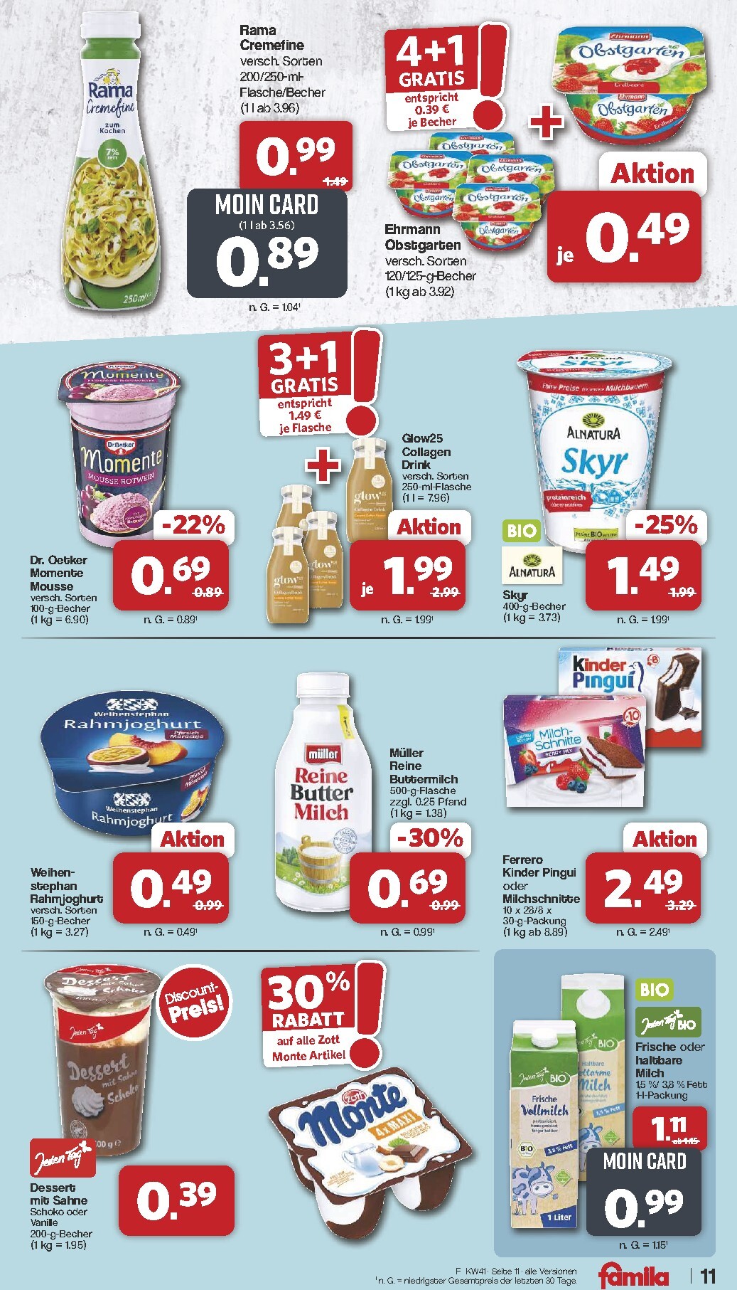famila-nordwest - Famila Nordwest Prospekt nächste Woche – von Montag 05.10.2026 bis Samstag 10.10.2026 - page: 11