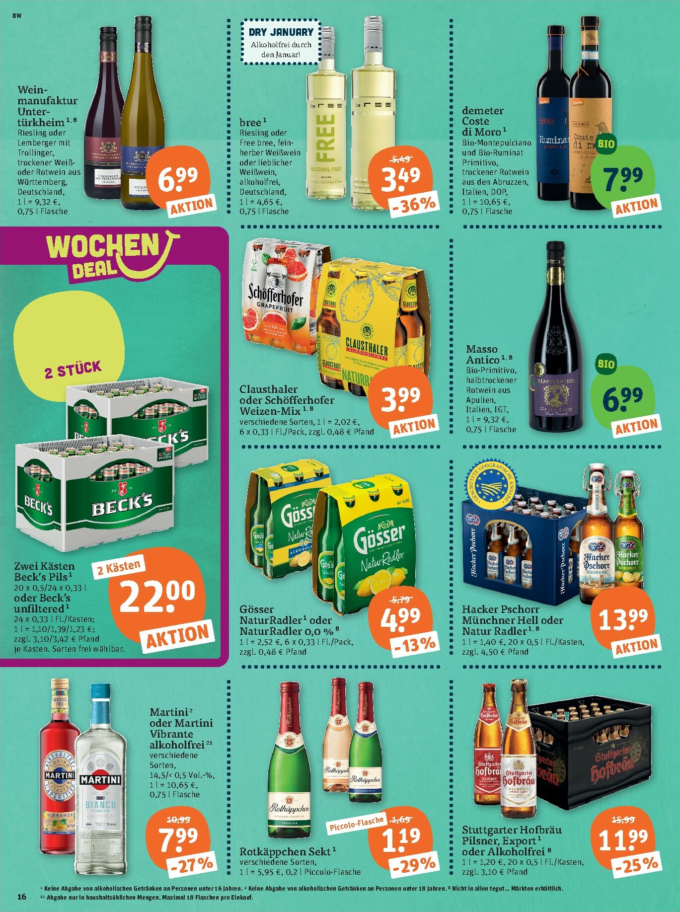 tegut - Tegut-Prospekt gültig vom 16.01. bis 17.01. - page: 18