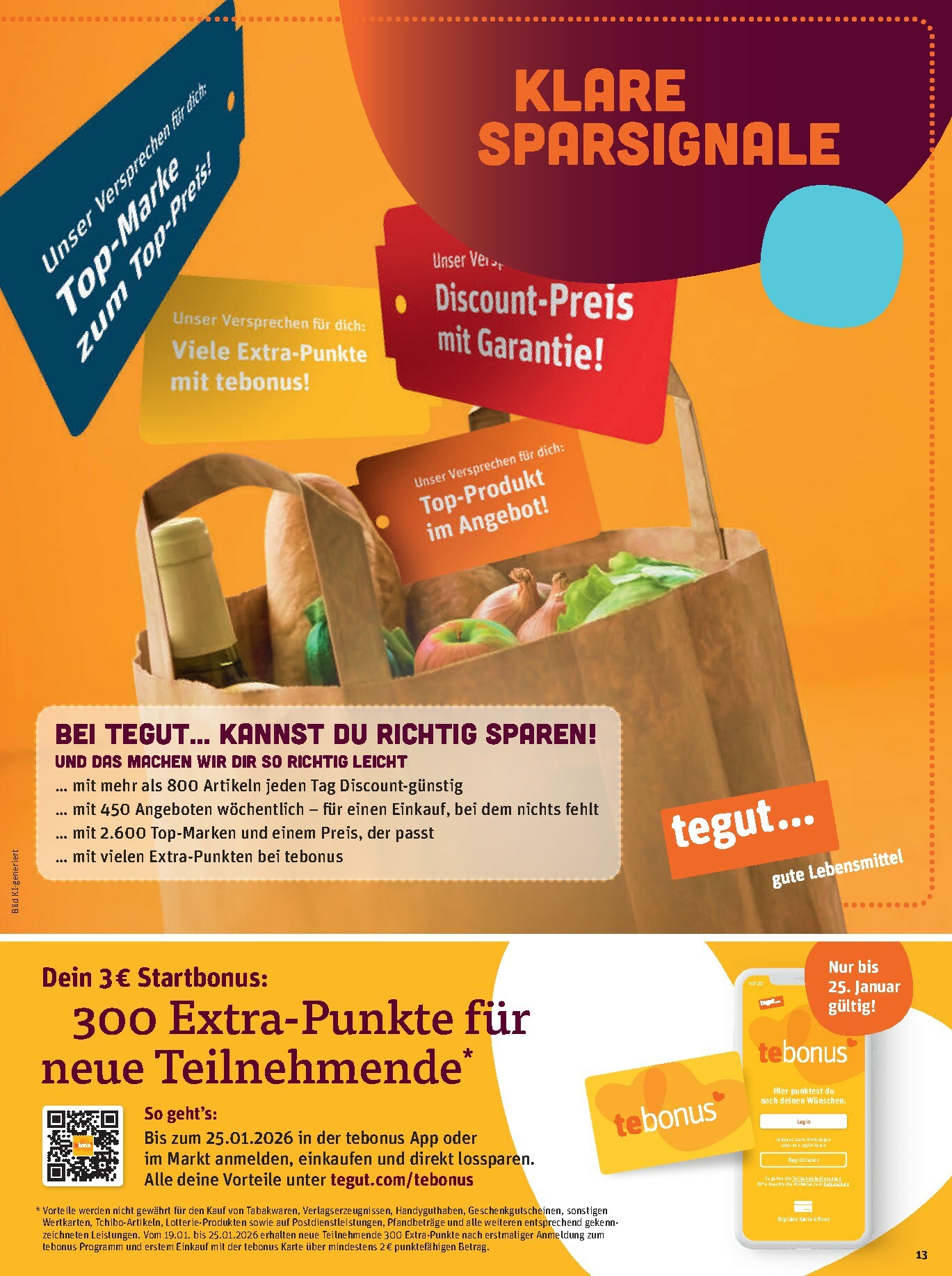 tegut - Tegut-Prospekt gültig vom 19.01. bis 24.01. - page: 15