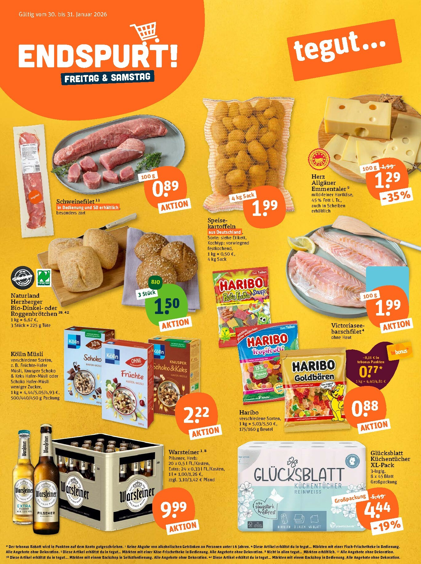 tegut - Tegut-Prospekt gültig vom 26.01. bis 31.01.