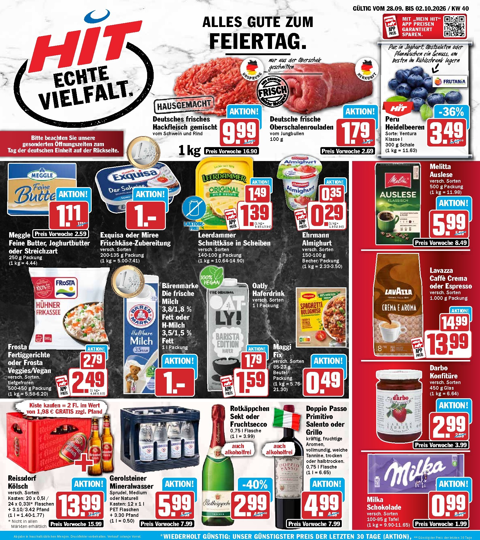 hit - Hit Prospekt nächste Woche – von Montag 28.09.2026 bis Freitag 02.10.2026