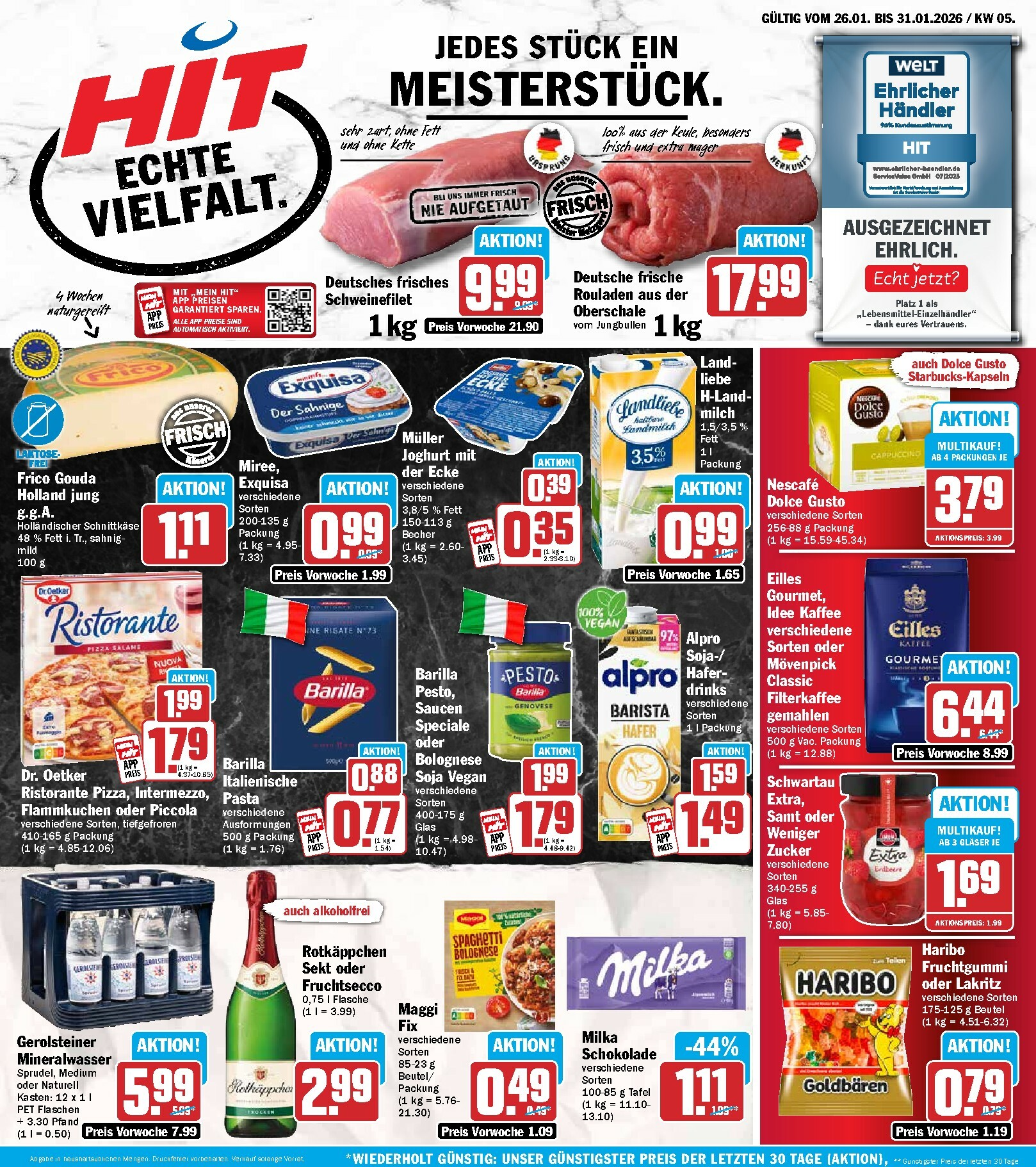 hit - Hit-Prospekt gültig vom 26.01. bis 31.01.