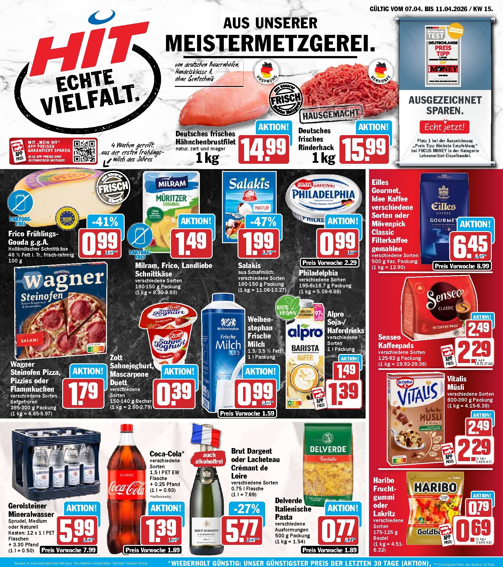 hit - Hit-Prospekt gültig vom 07.04.2026 bis 11.04.2026