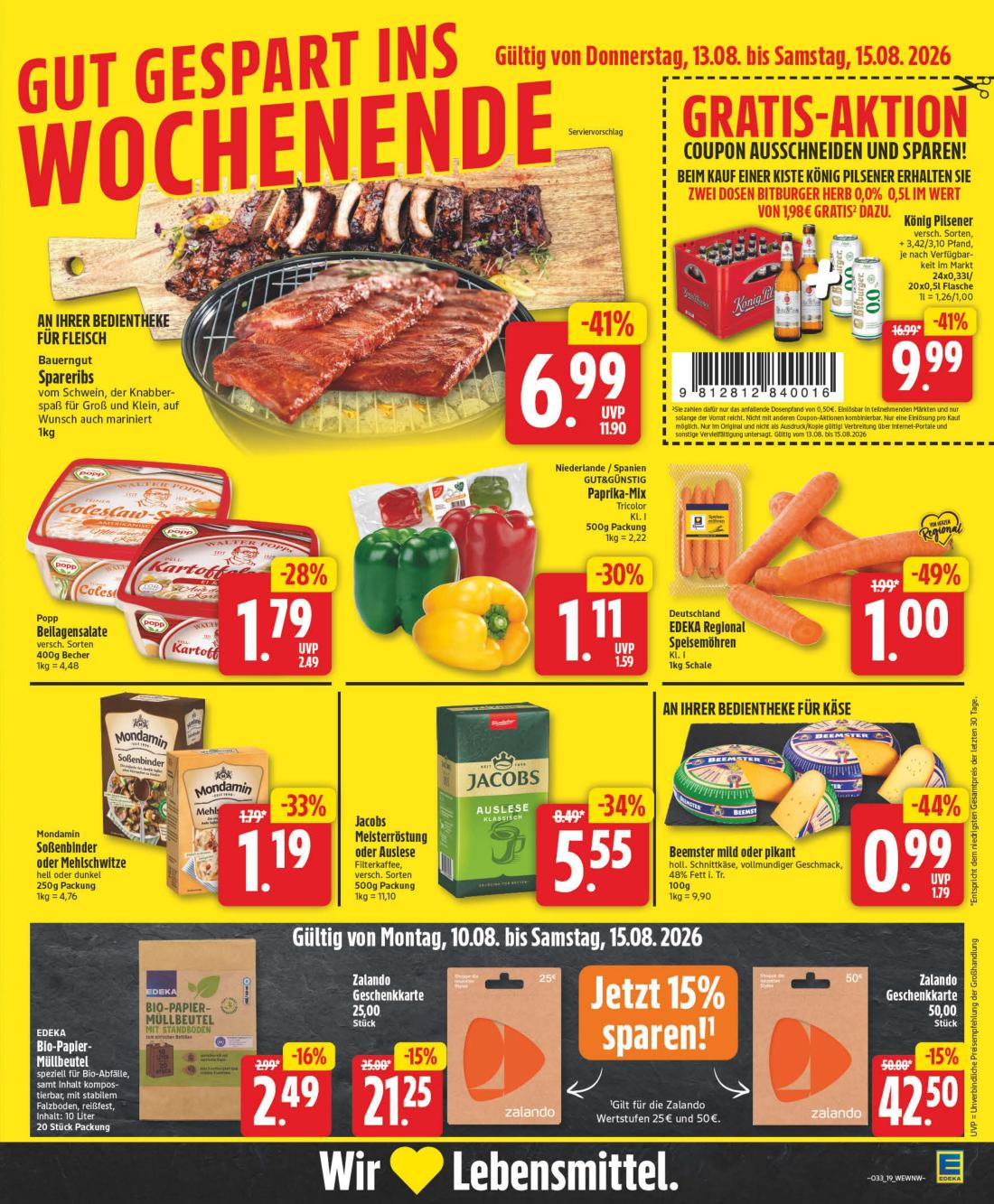 np - NP - Hessisch Oldendorf Prospekt nächste Woche – von Montag 10.08.2026 bis Samstag 15.08.2026 - page: 19