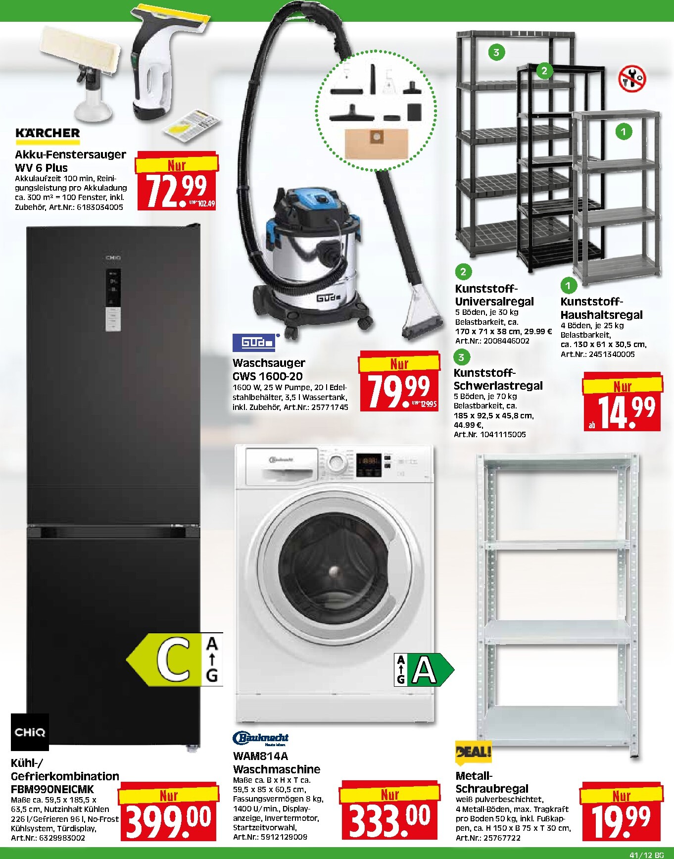 herkules - Herkules - Bau & Garten Prospekt nächste Woche – von Montag 05.10.2026 bis Samstag 10.10.2026 - page: 12