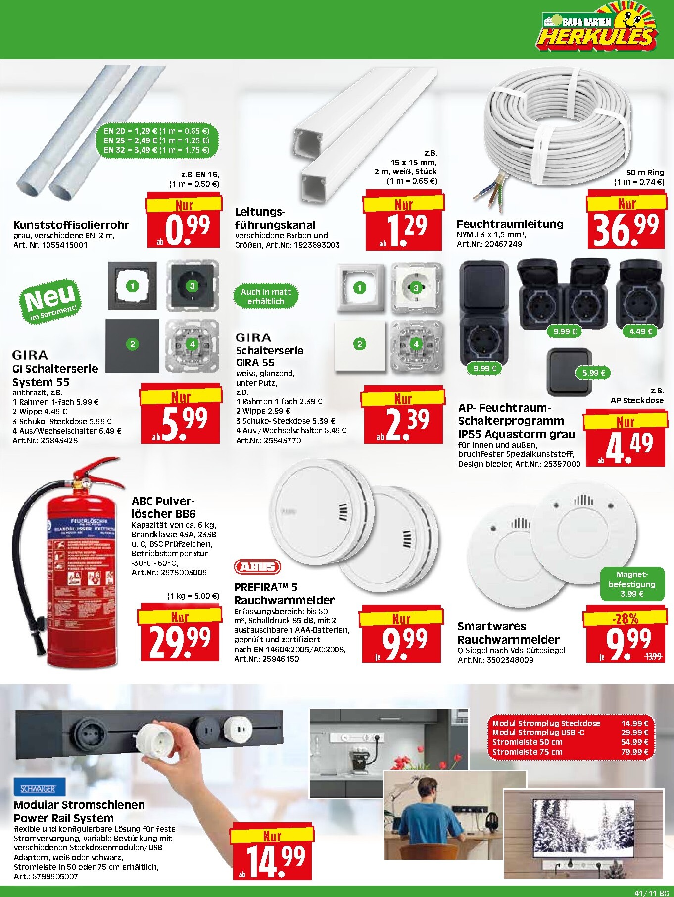 herkules - Herkules - Bau & Garten Prospekt nächste Woche – von Montag 05.10.2026 bis Samstag 10.10.2026 - page: 11