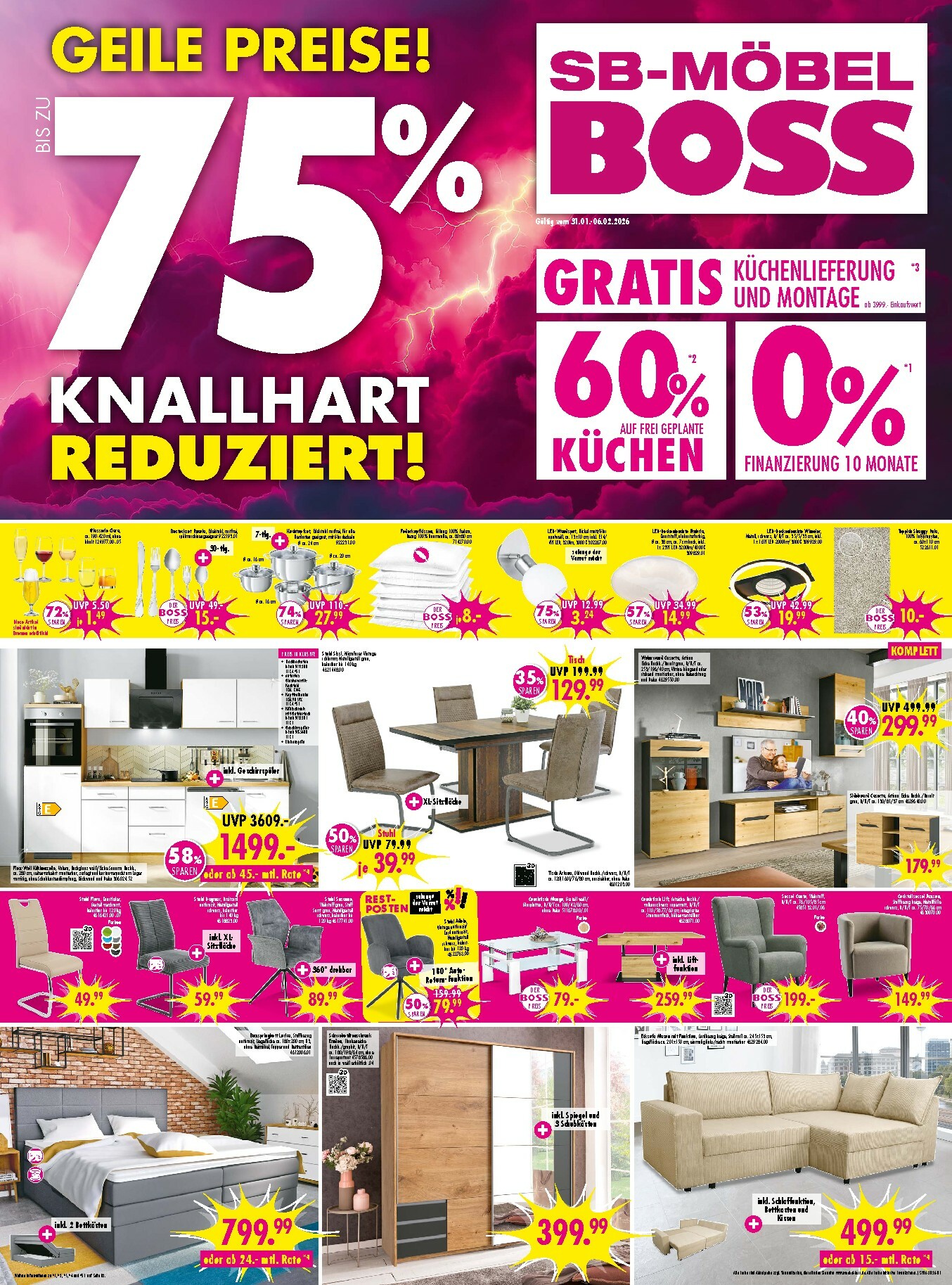 moebel-boss - SB Möbel BOSS-Prospekt gültig vom 31.01.2026 bis 06.02.2026