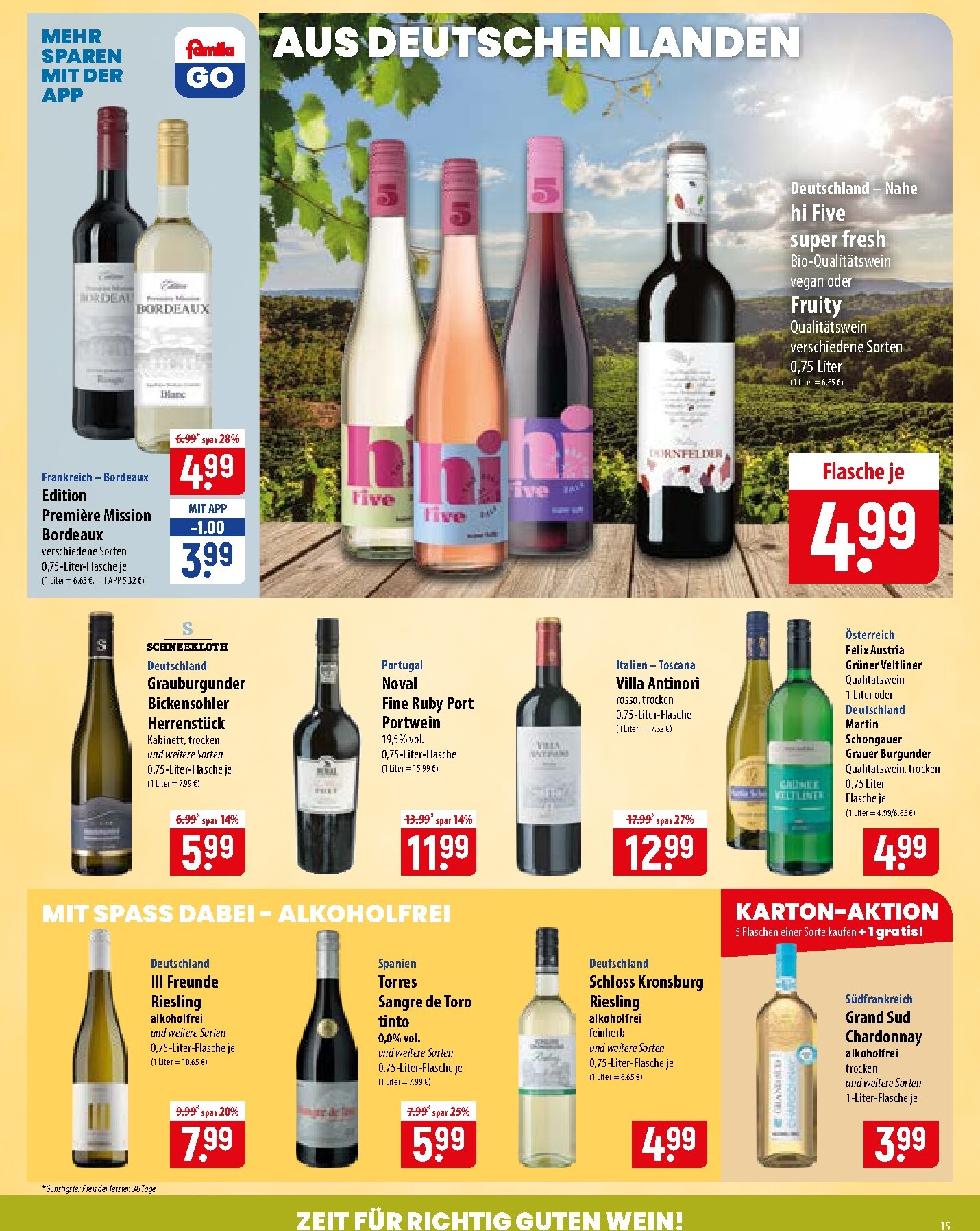 famila-nordost - Famila Nordost Prospekt nächste Woche – von Montag 12.10.2026 bis Samstag 17.10.2026 - page: 15