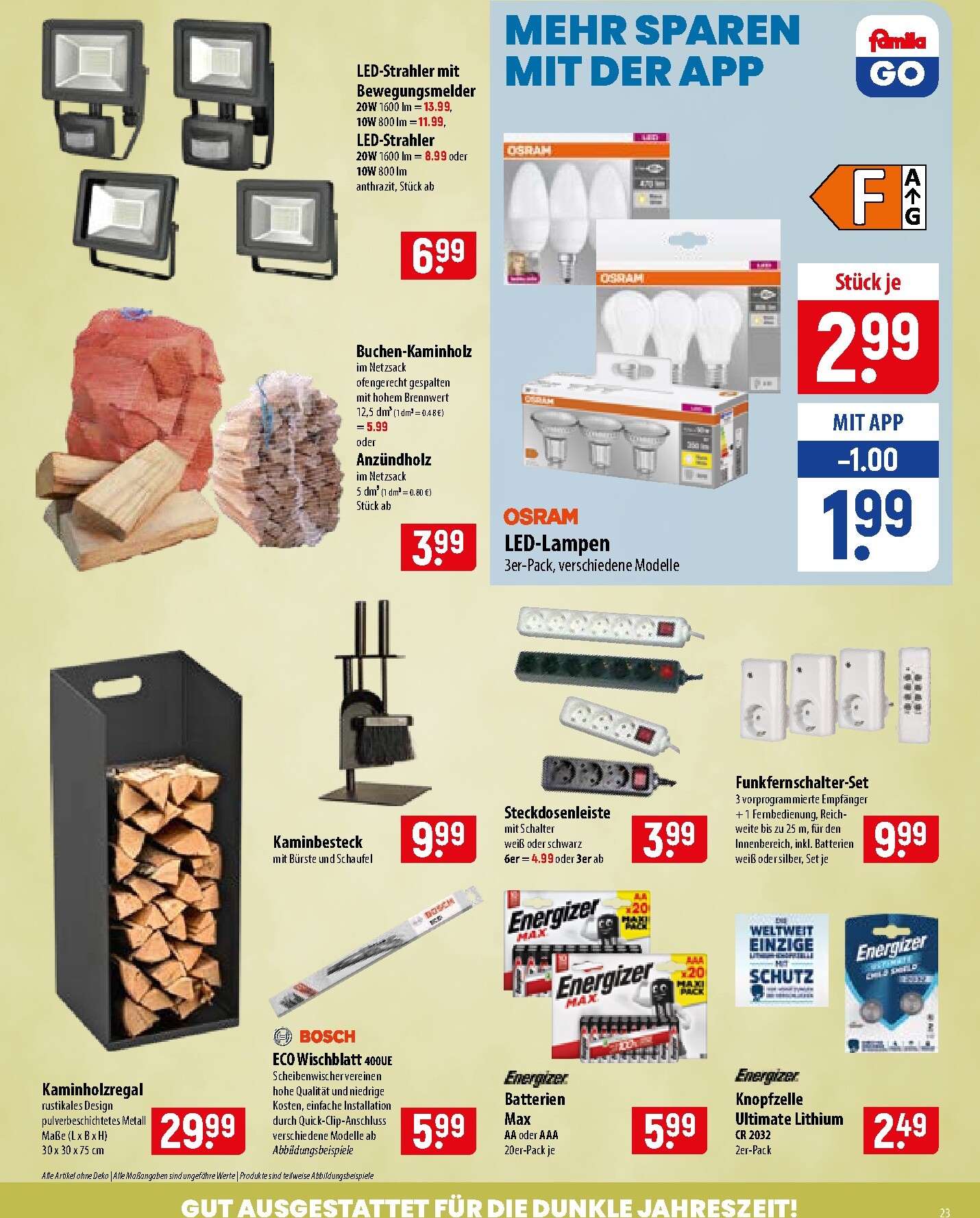 famila-nordost - Famila Nordost Prospekt nächste Woche – von Montag 12.10.2026 bis Samstag 17.10.2026 - page: 23
