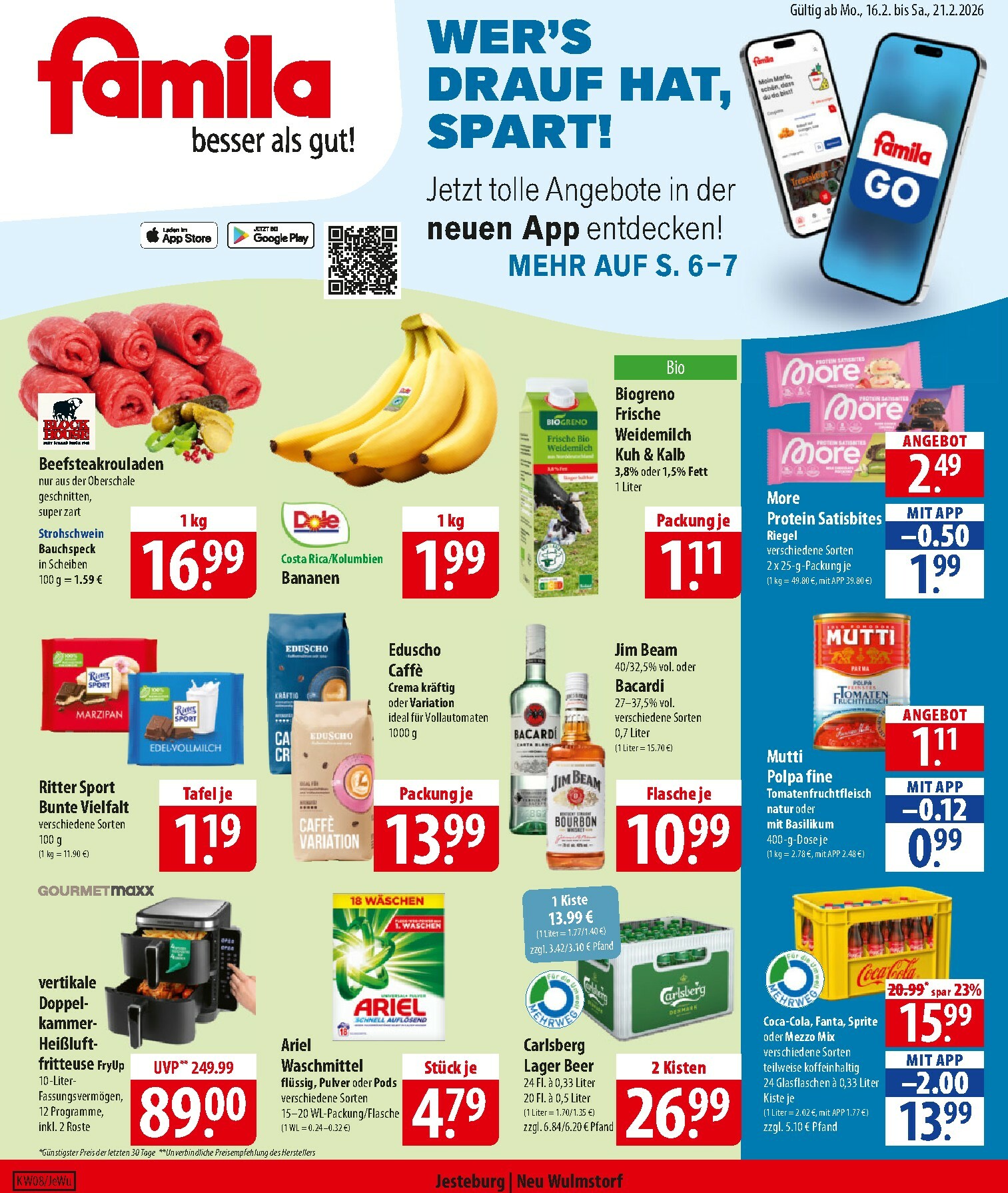 famila-nordost - Famila Nordost-Prospekt gültig vom 16.02.2026 bis 21.02.2026