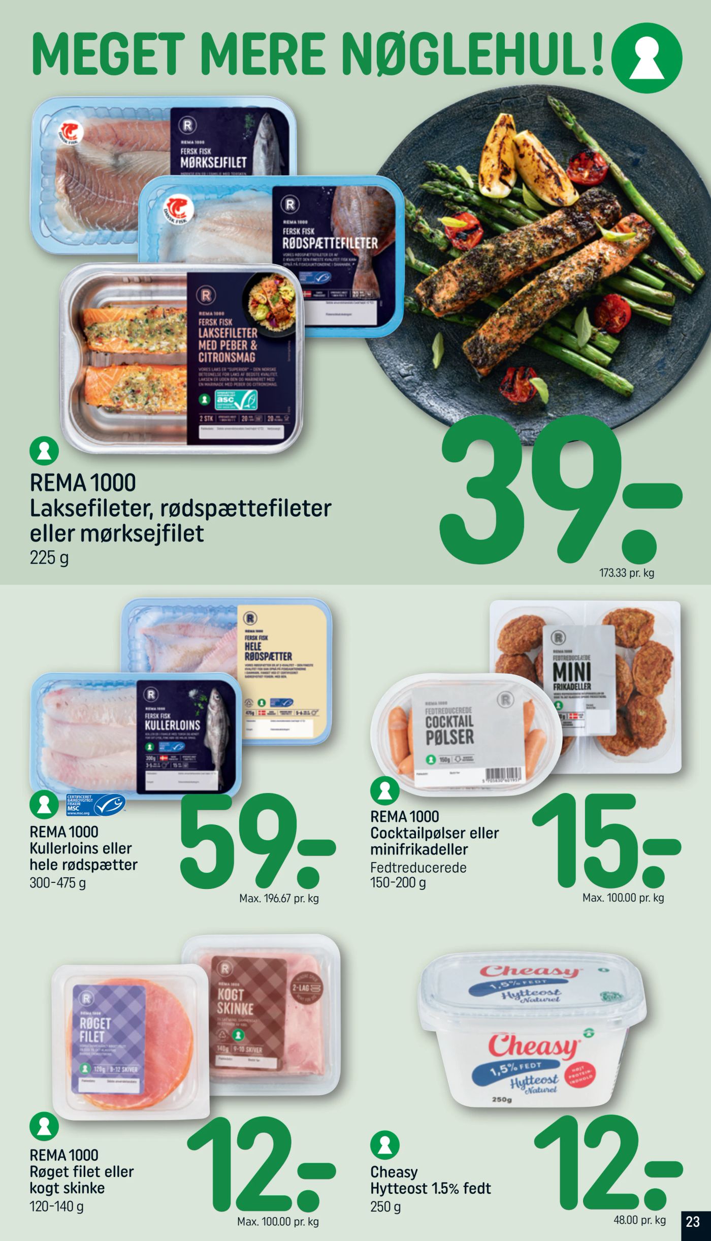 rema-1000 - Rema 1000 tilbudsavis for næste uge fra søndag, 11.10.2026 til lørdag, 17.10.2026 - page: 23