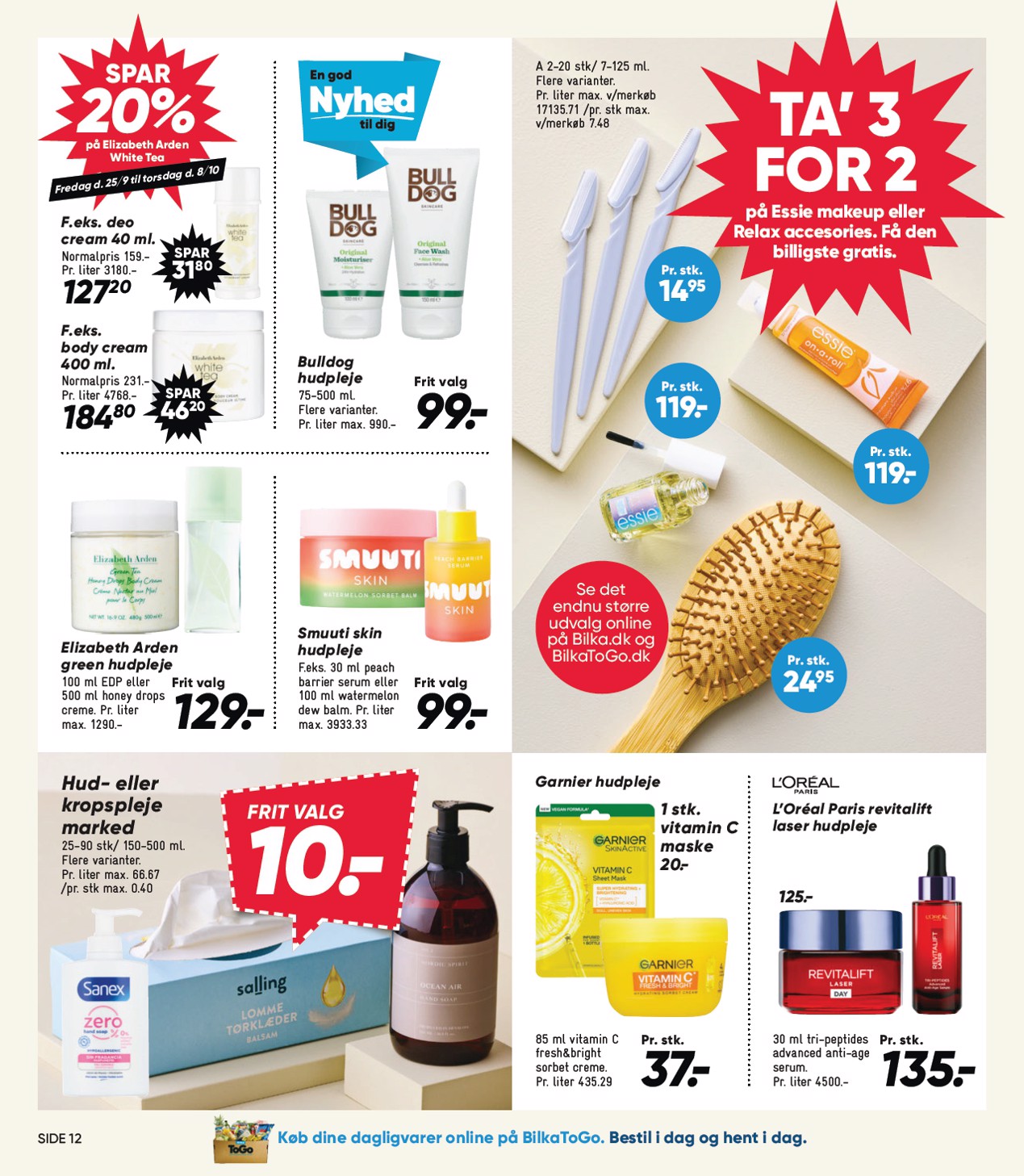 bilka - Bilka tilbudsavis for næste uge fra fredag, 25.09.2026 til torsdag, 01.10.2026 - page: 12