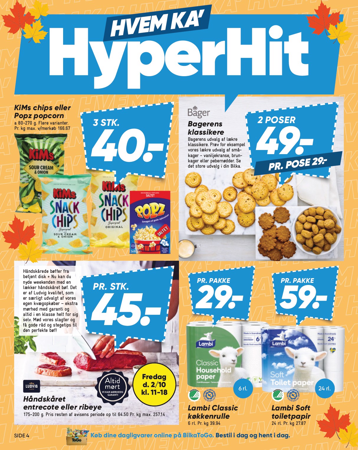 bilka - Bilka tilbudsavis for næste uge fra fredag, 02.10.2026 til torsdag, 08.10.2026 - page: 4