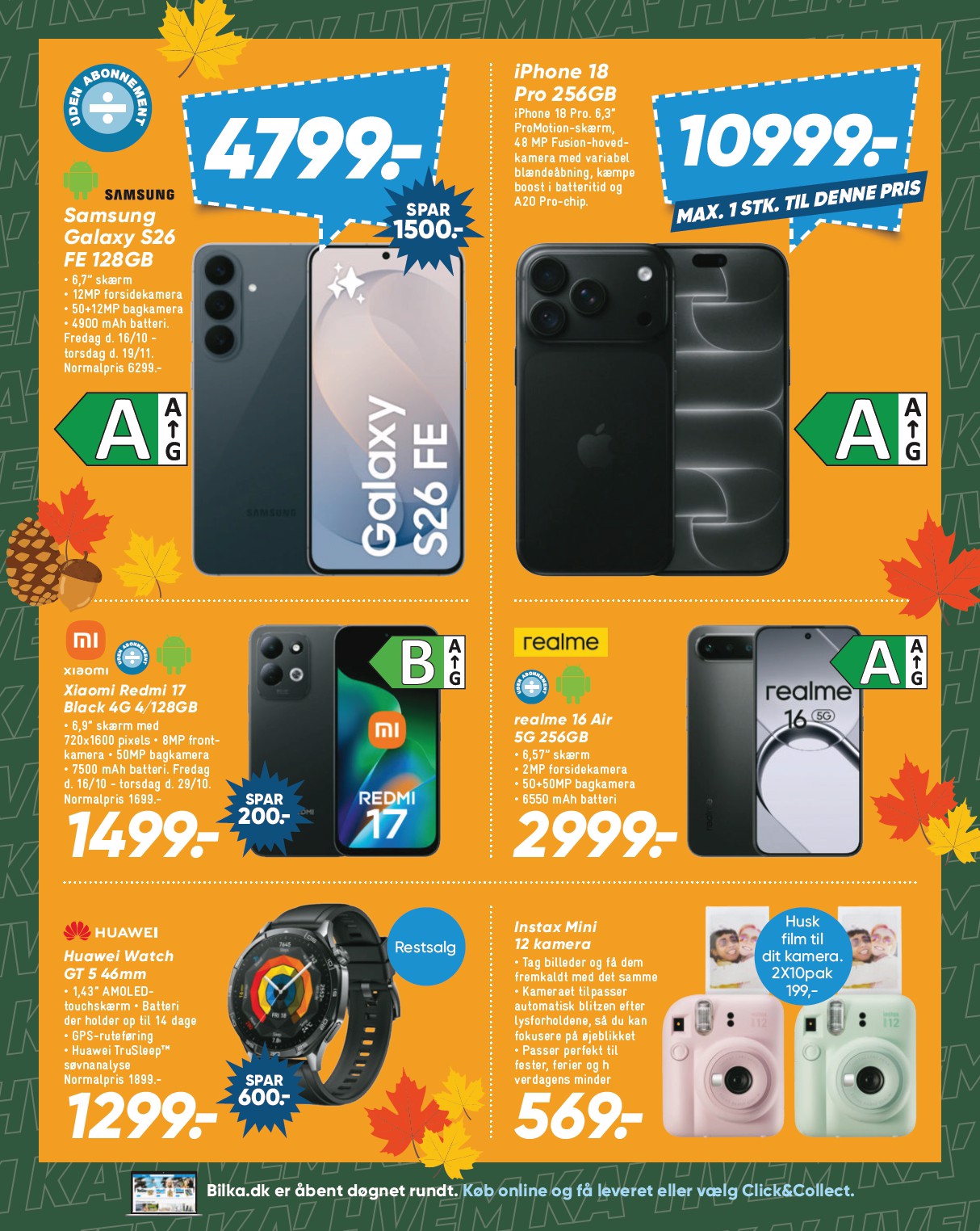bilka - Bilka - Nonfood tilbudsavis for næste uge fra fredag, 16.10.2026 til torsdag, 22.10.2026 - page: 18