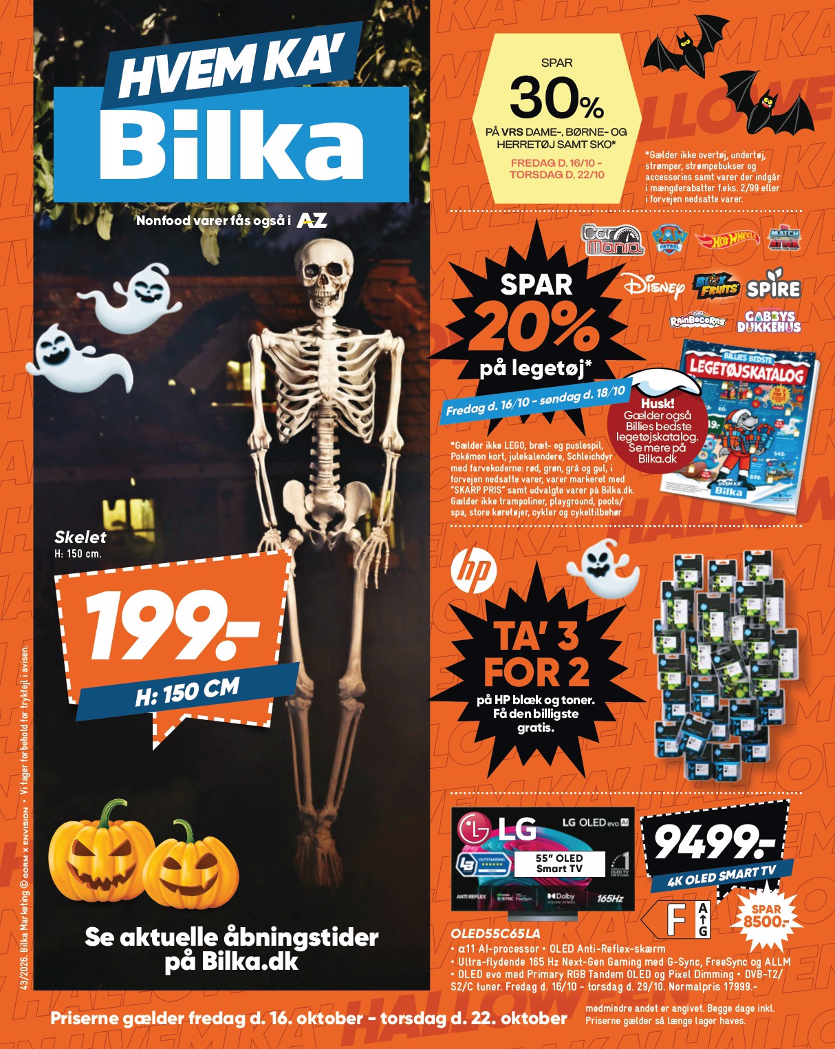 bilka - Bilka - Nonfood tilbudsavis for næste uge fra fredag, 16.10.2026 til torsdag, 22.10.2026