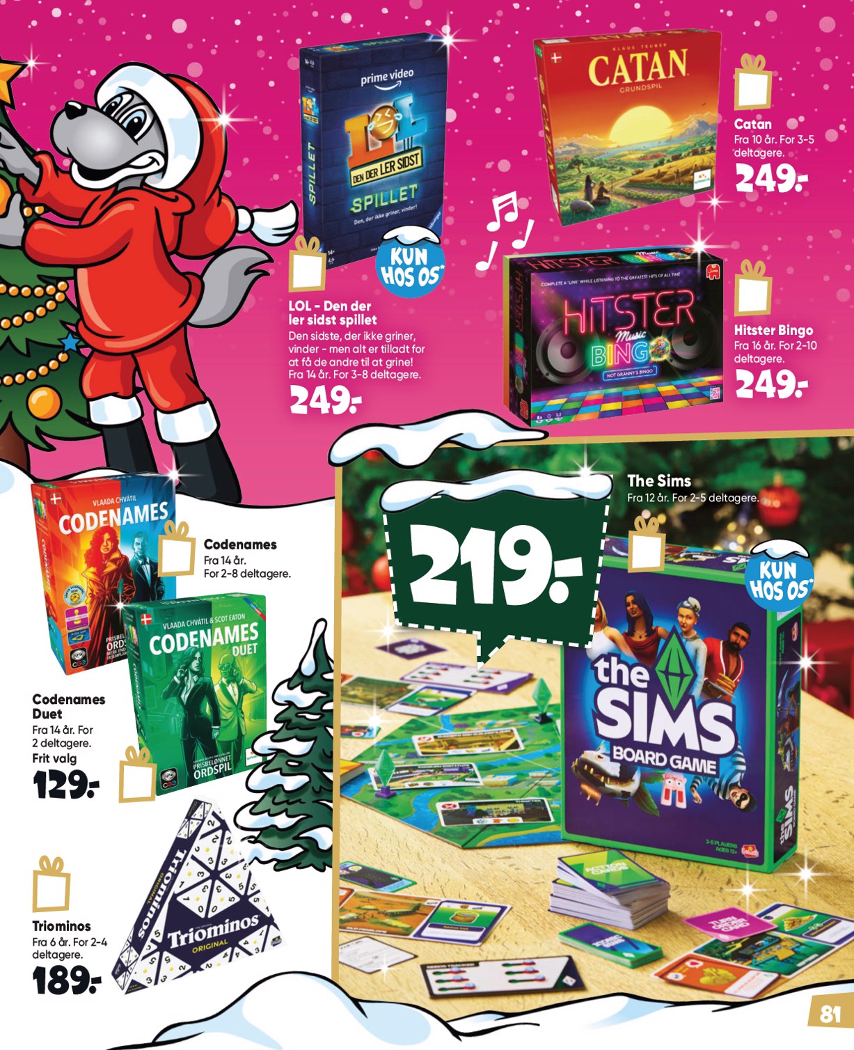 bilka - Aktuel Bilka - Billies bedste legetøjskatalog tilbudsavis fra fredag, 09.10.2026 til torsdag, 31.12.2026 - page: 81
