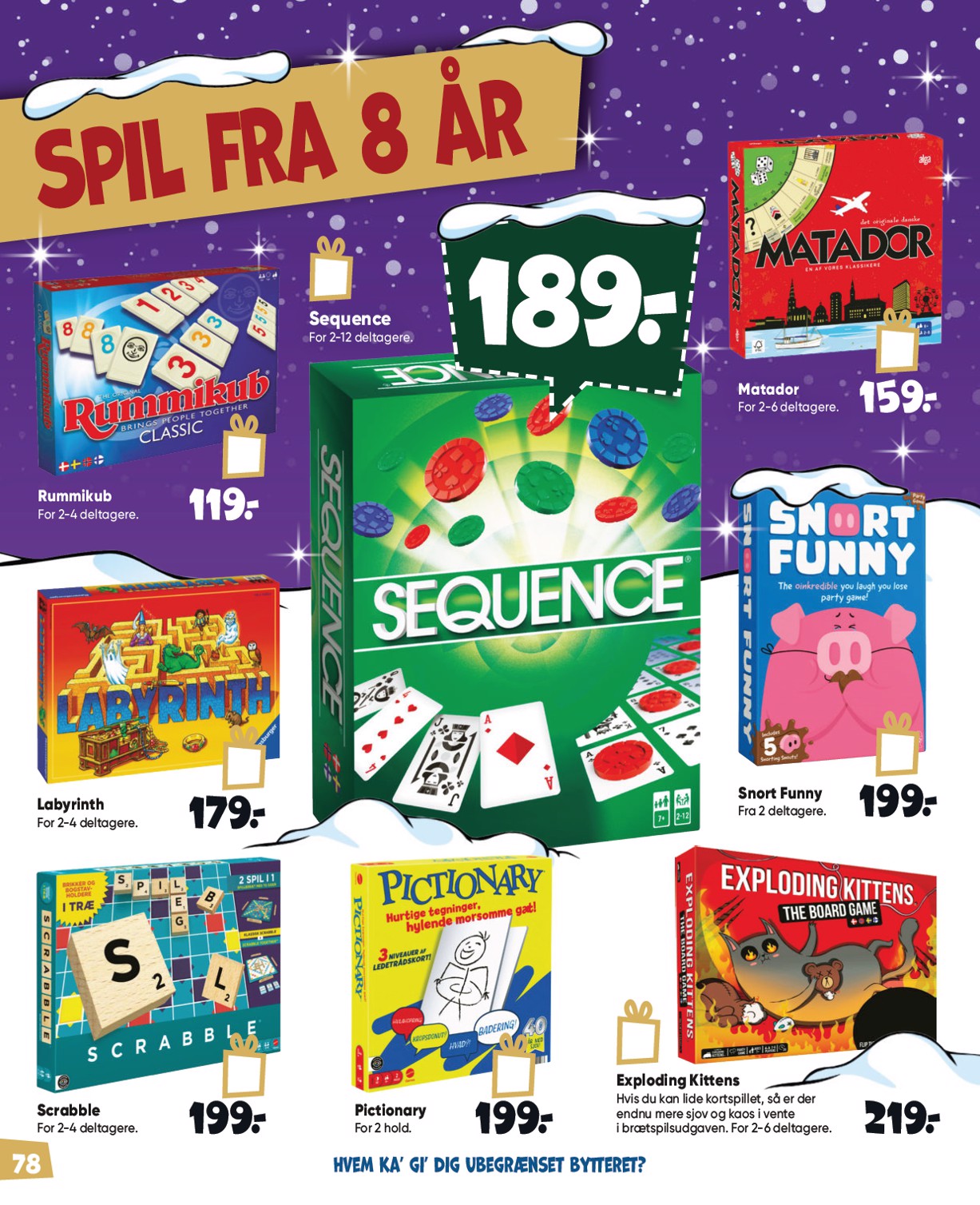 bilka - Aktuel Bilka - Billies bedste legetøjskatalog tilbudsavis fra fredag, 09.10.2026 til torsdag, 31.12.2026 - page: 78