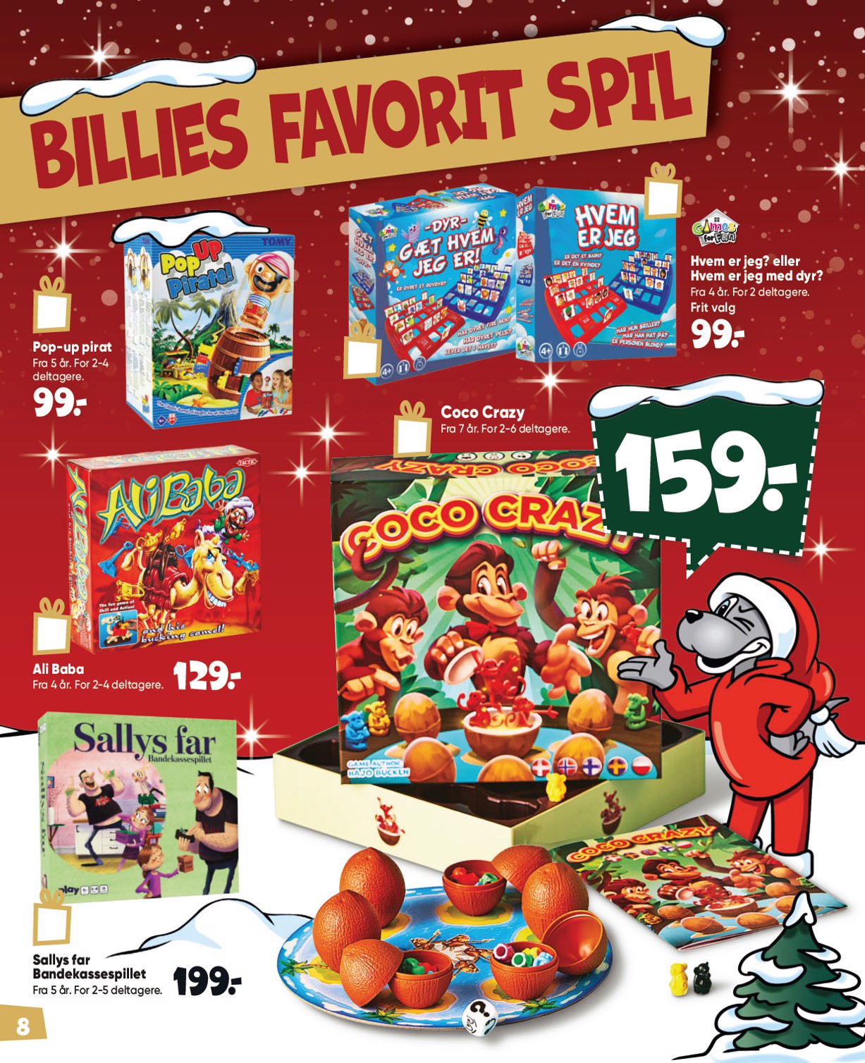 bilka - Aktuel Bilka - Billies bedste legetøjskatalog tilbudsavis fra fredag, 09.10.2026 til torsdag, 31.12.2026 - page: 8