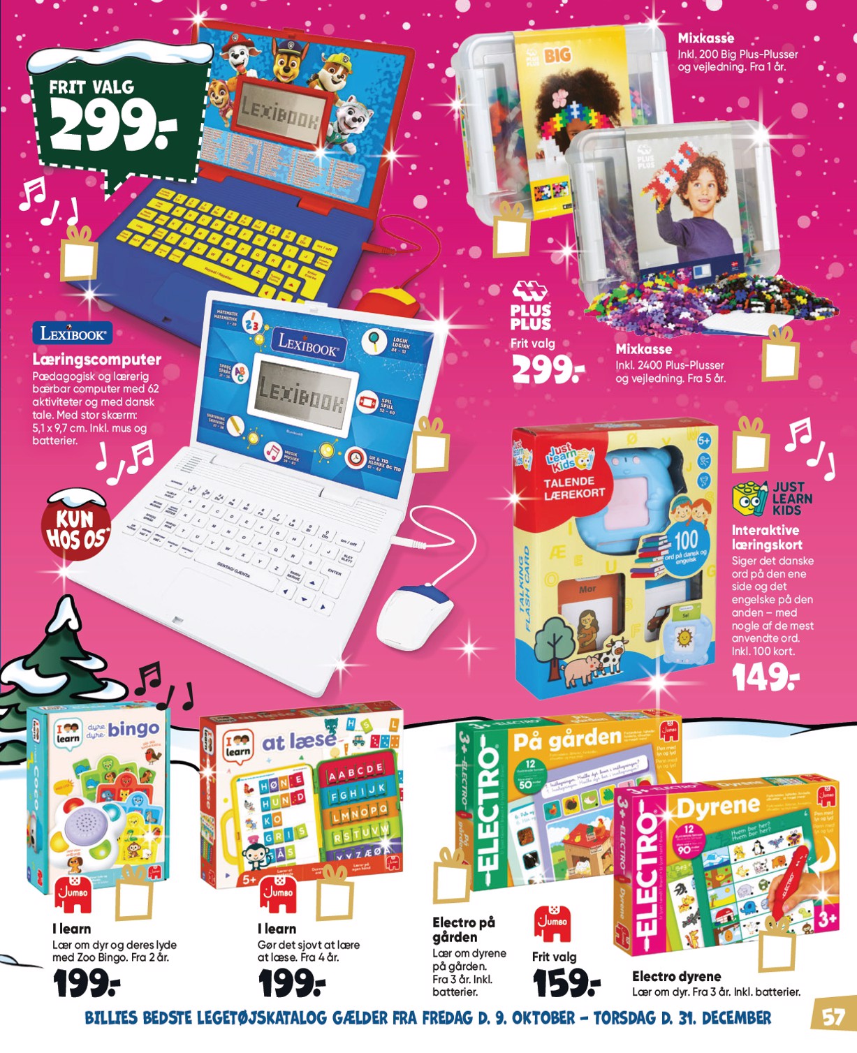 bilka - Aktuel Bilka - Billies bedste legetøjskatalog tilbudsavis fra fredag, 09.10.2026 til torsdag, 31.12.2026 - page: 57