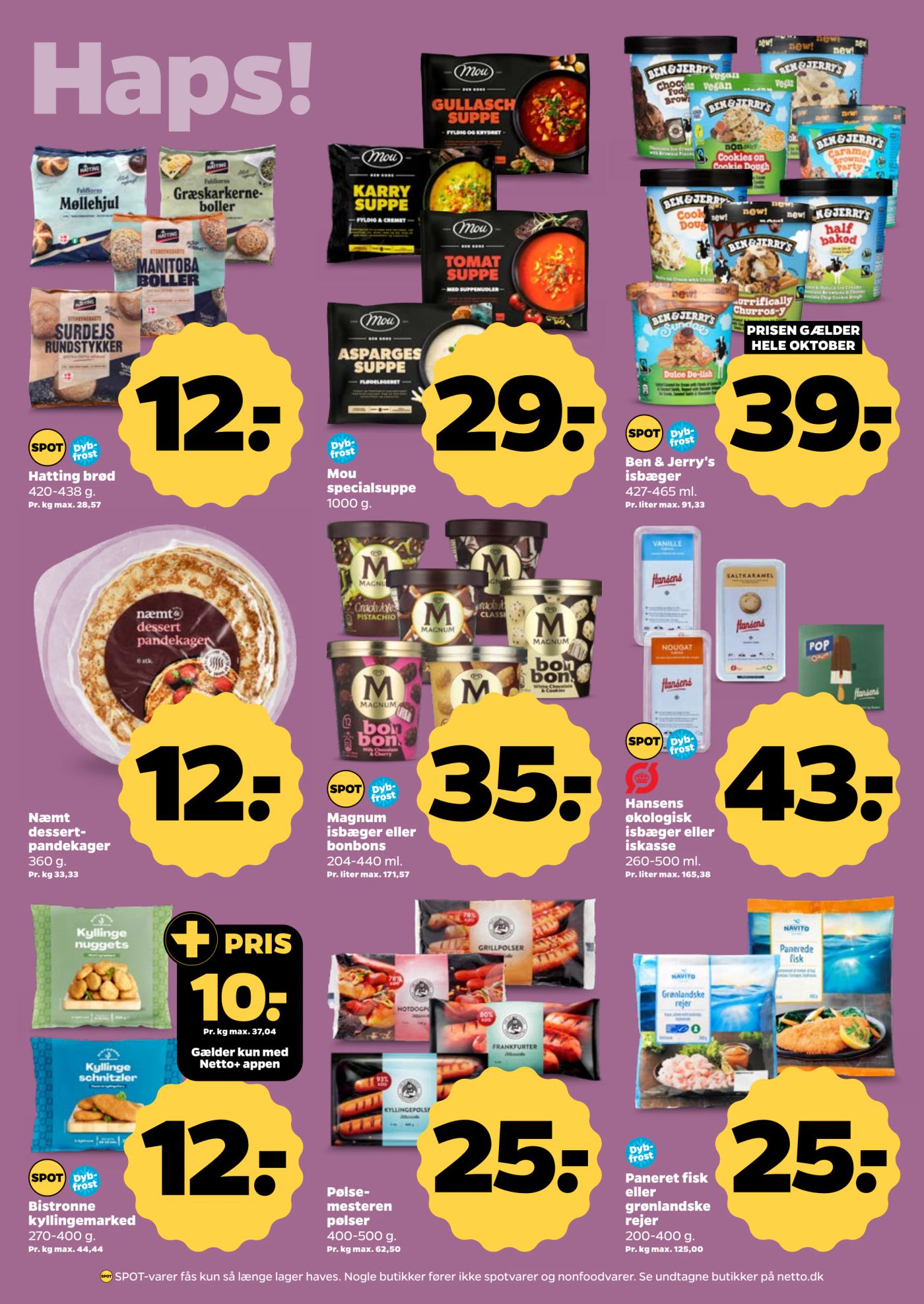 netto - Netto tilbudsavis for næste uge fra lørdag, 10.10.2026 til fredag, 16.10.2026 - page: 12