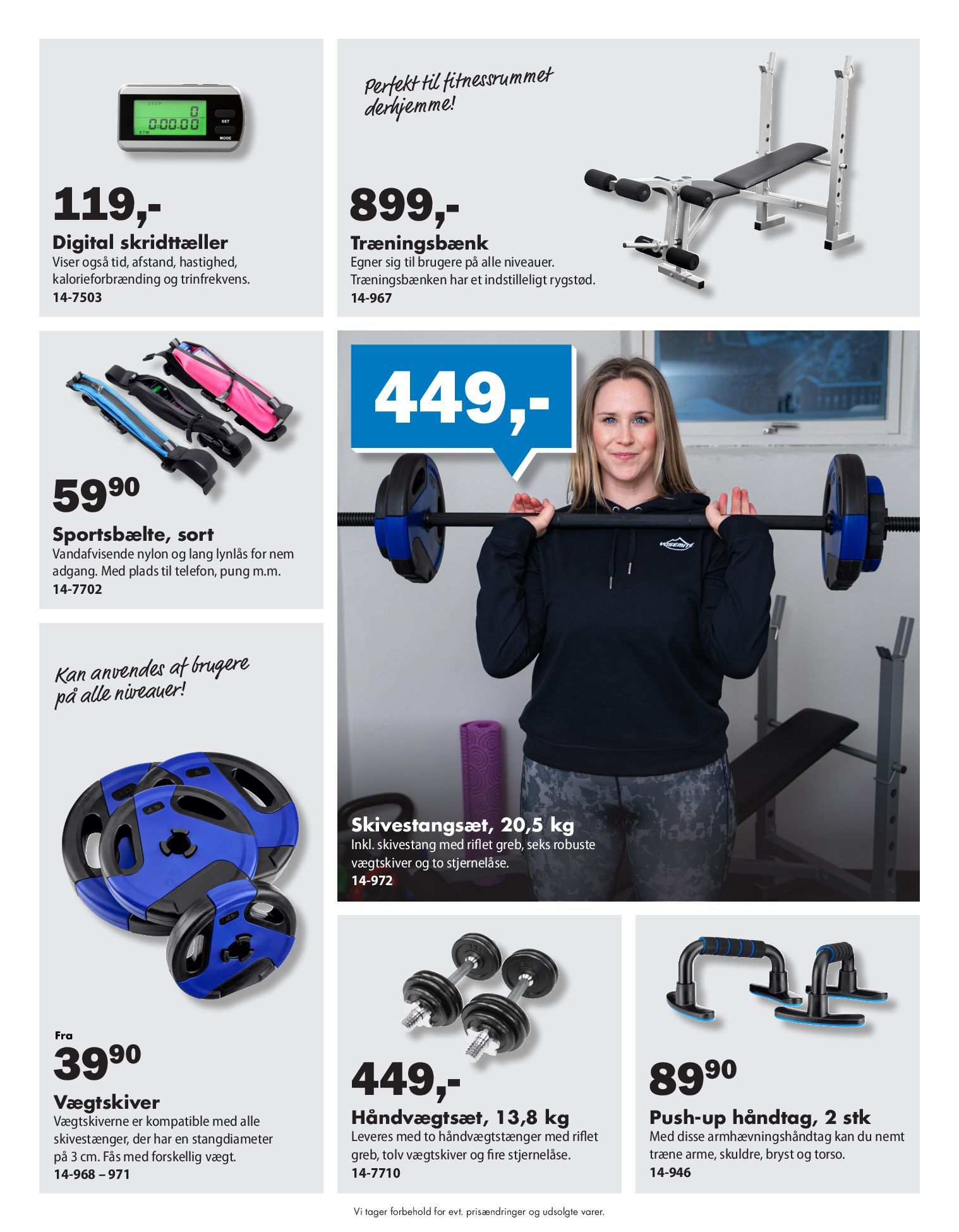 biltema - Biltema - Træning og aktiv livsstil tilbudsavis gyldig fra 06.01. til 19.01. - page: 3