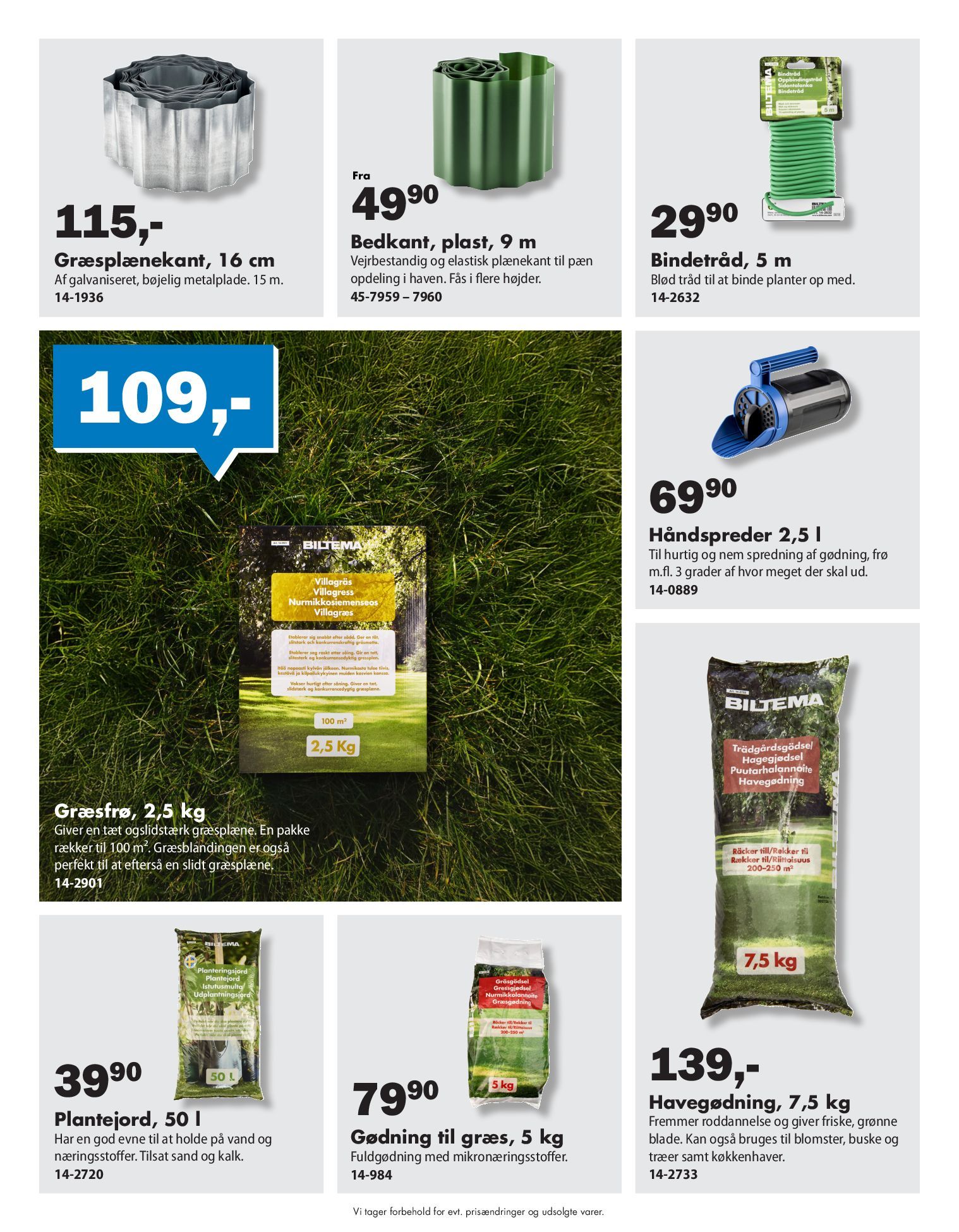 biltema - Aktuel Biltema - Alt til en sommerklar have katalog gyldig fra onsdag 15.04.2026 til tirsdag 28.04.2026 - page: 2