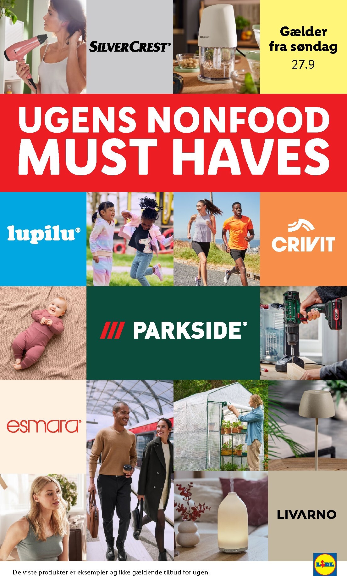 lidl - Lidl - Ugens nonfood tilbudsavis for næste uge fra søndag, 27.09.2026 til lørdag, 03.10.2026