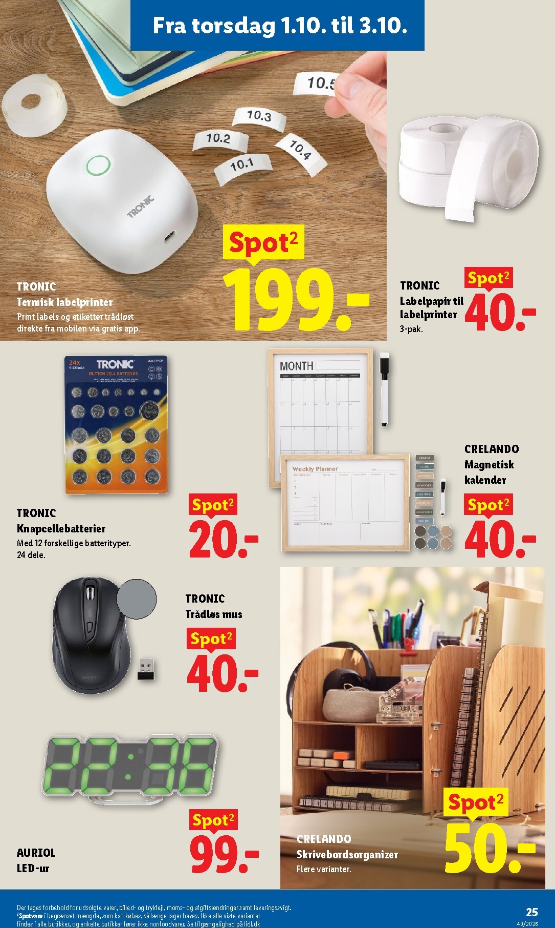 lidl - Lidl tilbudsavis for næste uge fra søndag, 27.09.2026 til lørdag, 03.10.2026 - page: 29