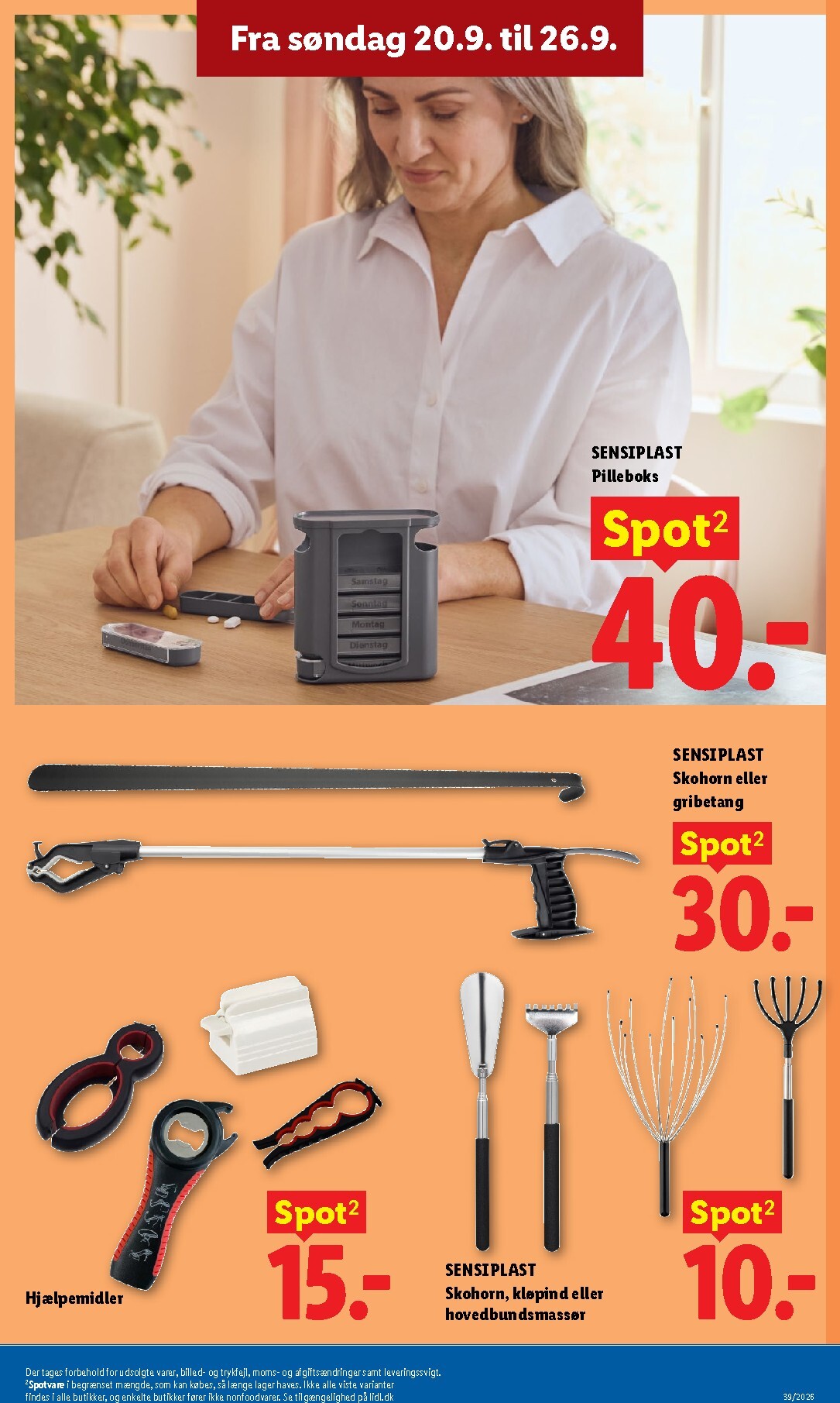 lidl - Aktuel Lidl - Weekendtilbud tilbudsavis fra søndag, 20.09.2026 til lørdag, 26.09.2026 - page: 39