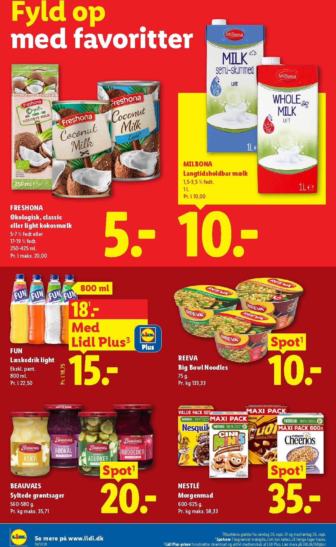 lidl - Aktuel Lidl - Weekendtilbud tilbudsavis fra søndag, 20.09.2026 til lørdag, 26.09.2026 - page: 26