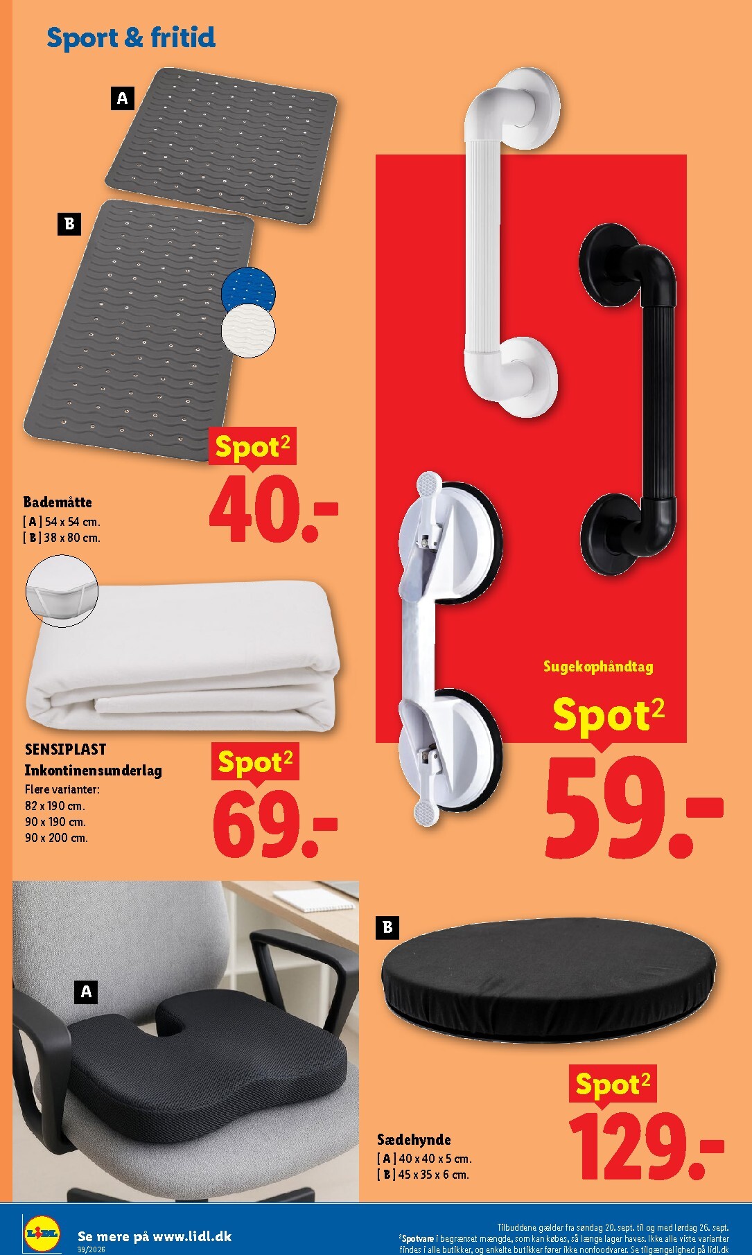 lidl - Aktuel Lidl - Weekendtilbud tilbudsavis fra søndag, 20.09.2026 til lørdag, 26.09.2026 - page: 38