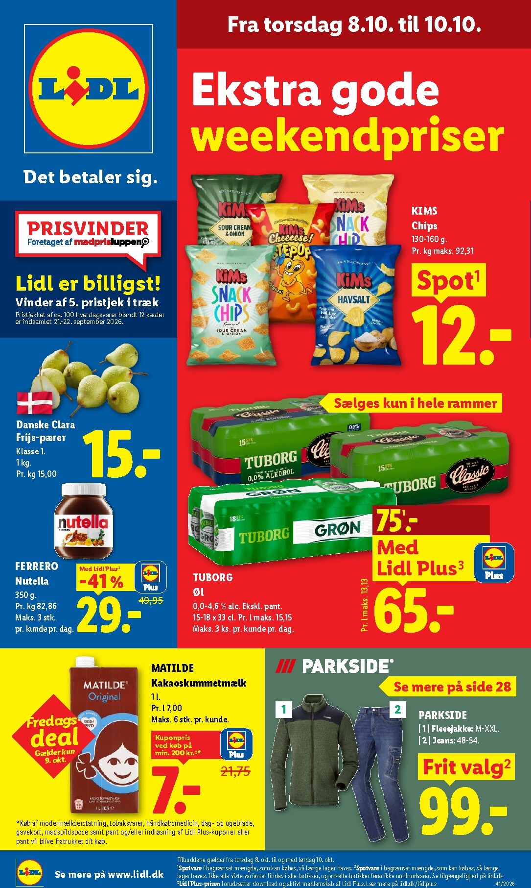 lidl - Lidl tilbudsavis for næste uge fra søndag, 04.10.2026 til lørdag, 10.10.2026 - page: 38