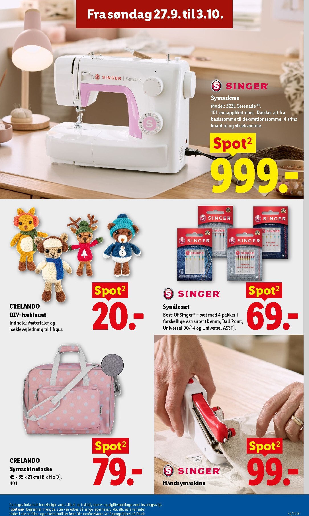 lidl - Aktuel Lidl tilbudsavis fra søndag, 27.09.2026 til lørdag, 03.10.2026 - page: 41