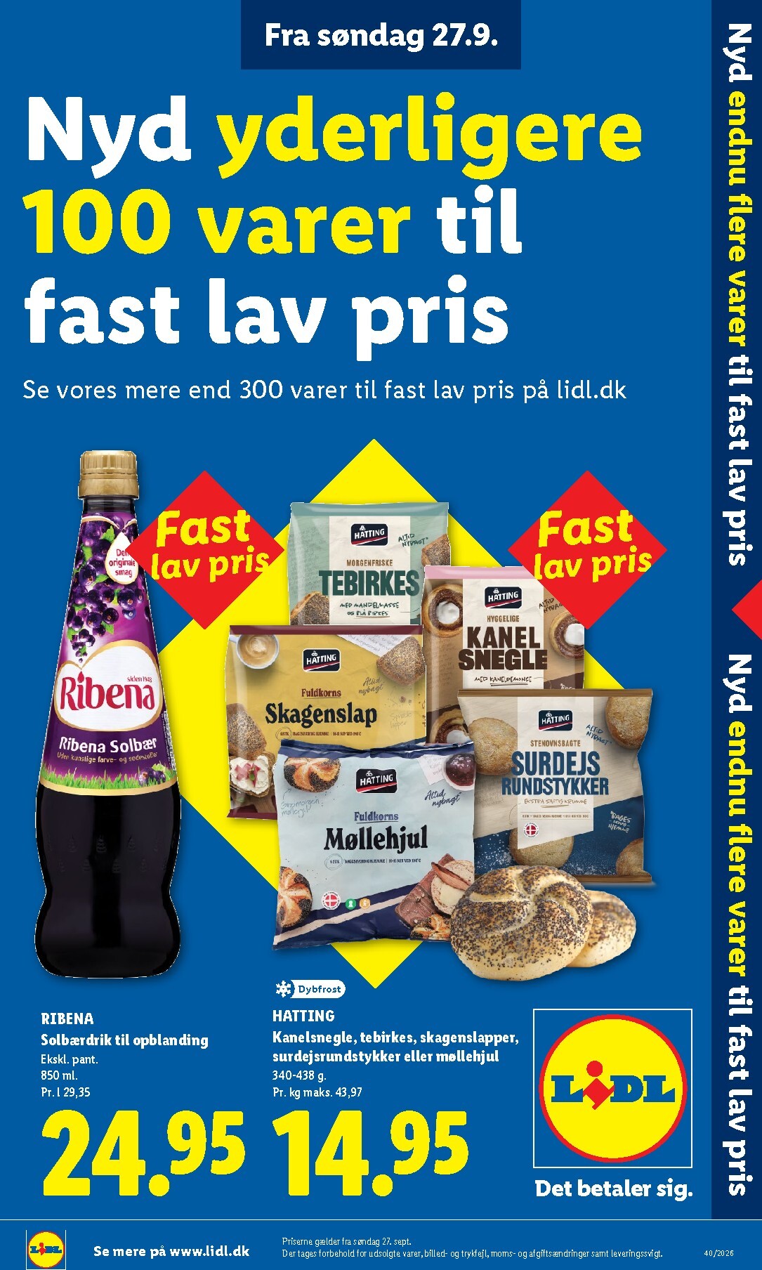 lidl - Aktuel Lidl tilbudsavis fra søndag, 27.09.2026 til lørdag, 03.10.2026 - page: 15