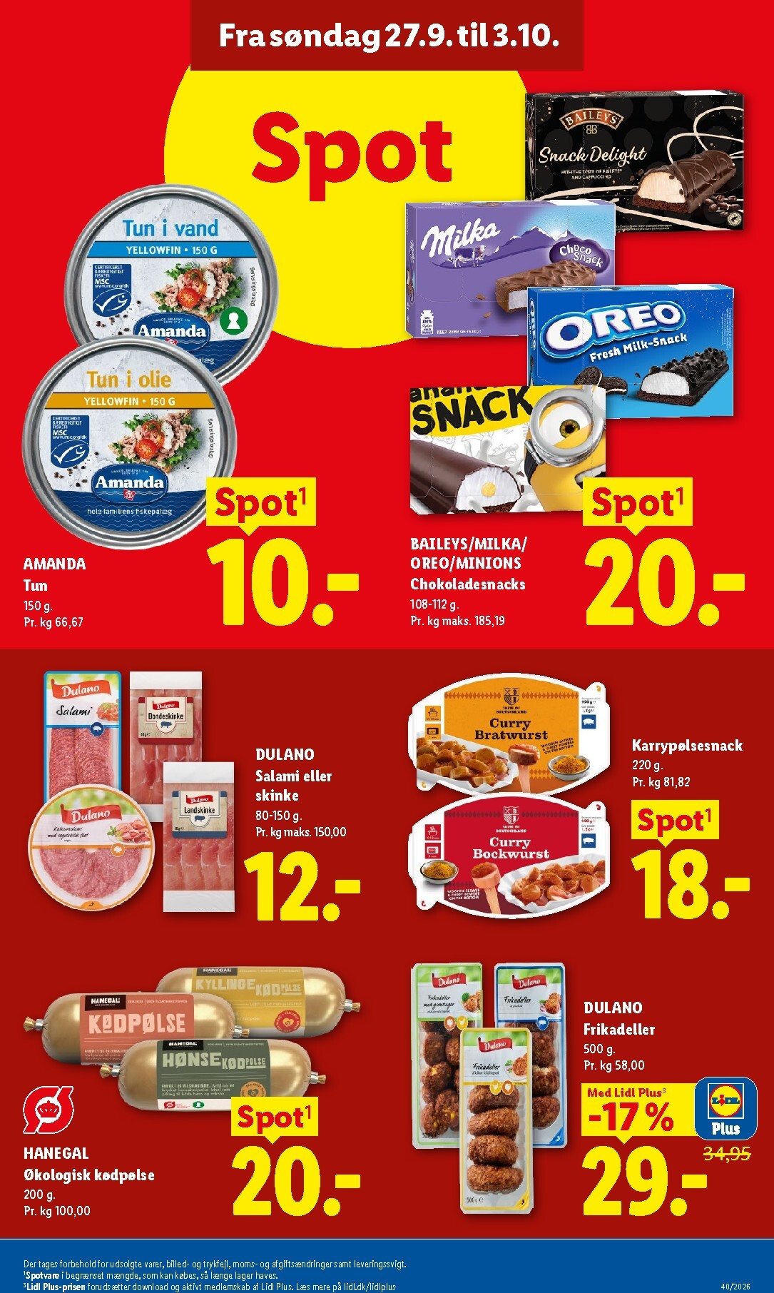 lidl - Aktuel Lidl tilbudsavis fra søndag, 27.09.2026 til lørdag, 03.10.2026 - page: 23