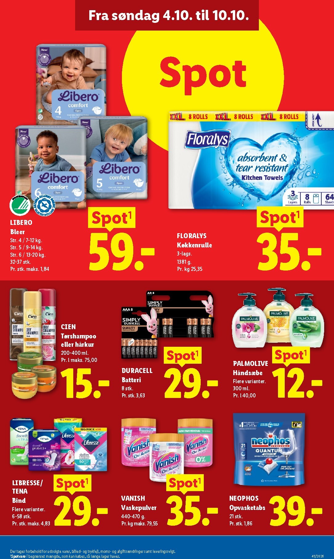 lidl - Aktuel Lidl tilbudsavis fra søndag, 04.10.2026 til lørdag, 10.10.2026 - page: 25