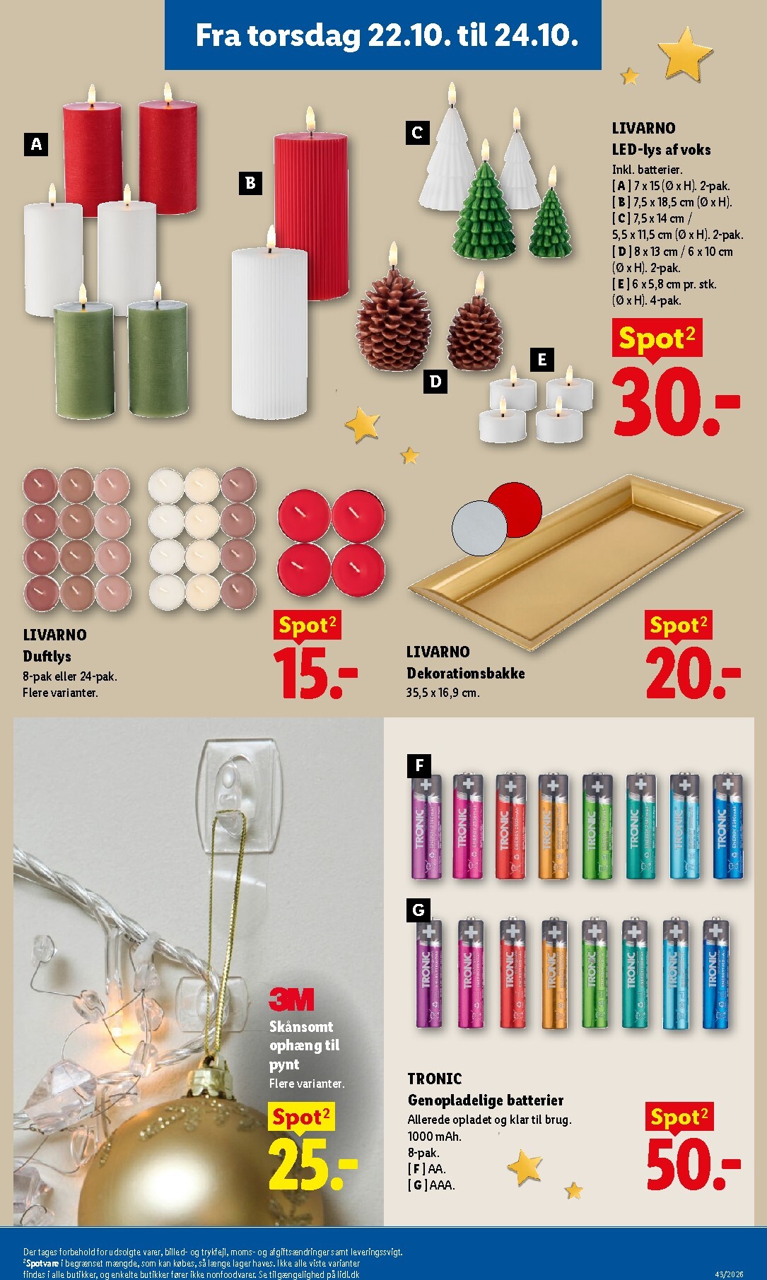 lidl - Lidl tilbudsavis for næste uge fra søndag, 18.10.2026 til lørdag, 24.10.2026 - page: 30